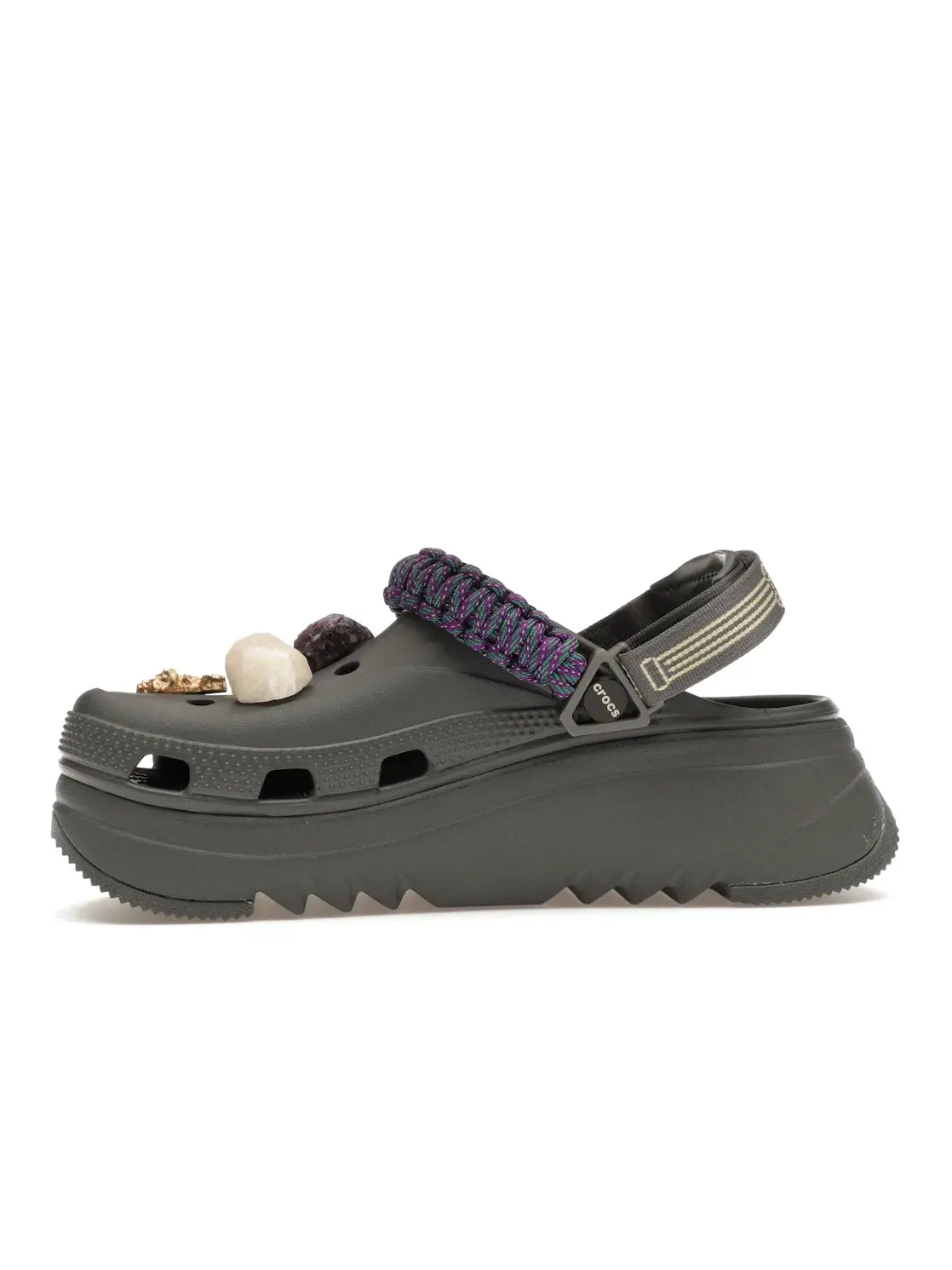 Мужские сабо Crocs Classic Hiker Xscape Clog — изображение 3 из 4, серый