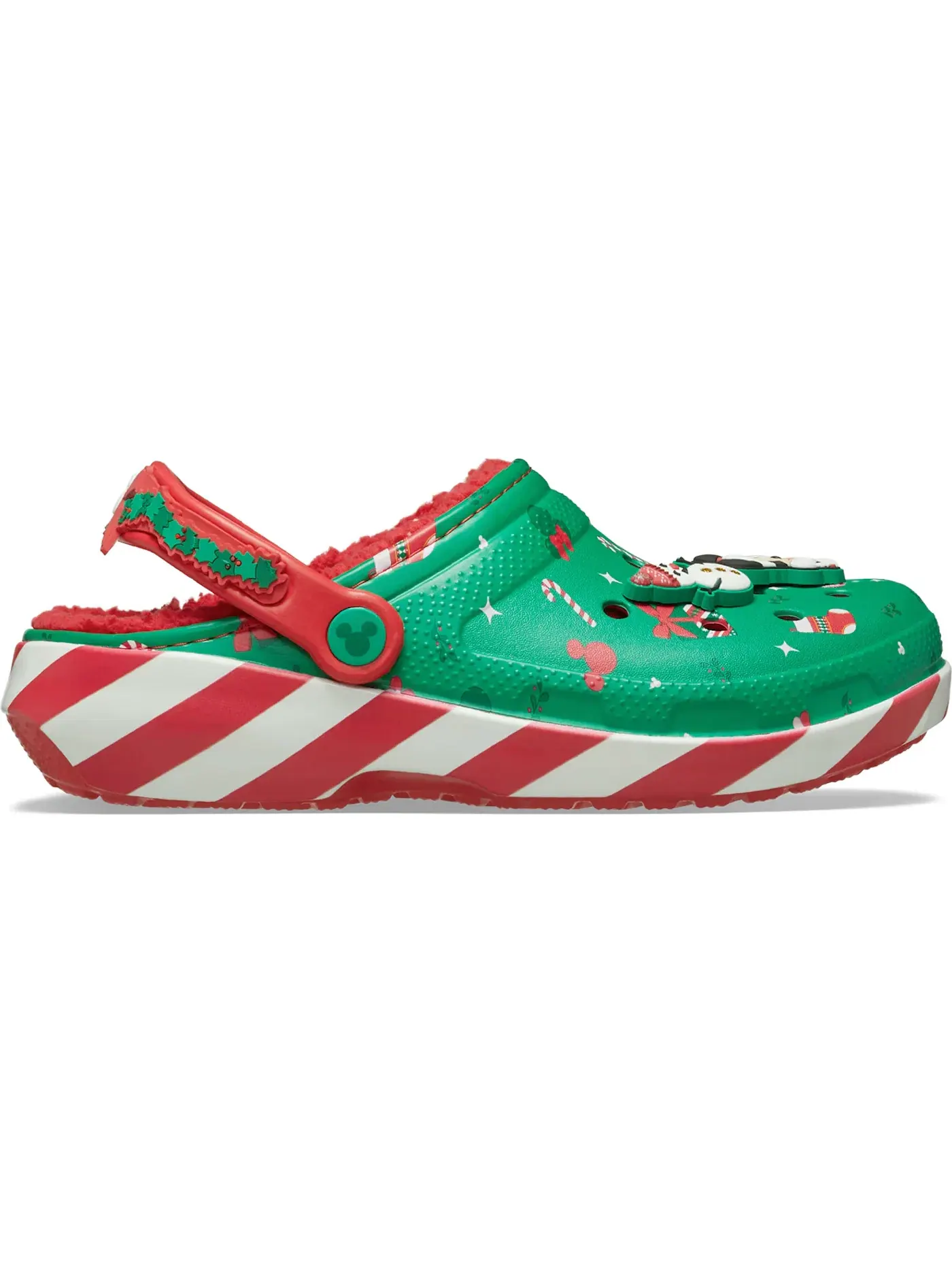 Мужские сабо с подкладкой Mickey Mouse Holiday Crocs — изображение 1 из 2, мульти