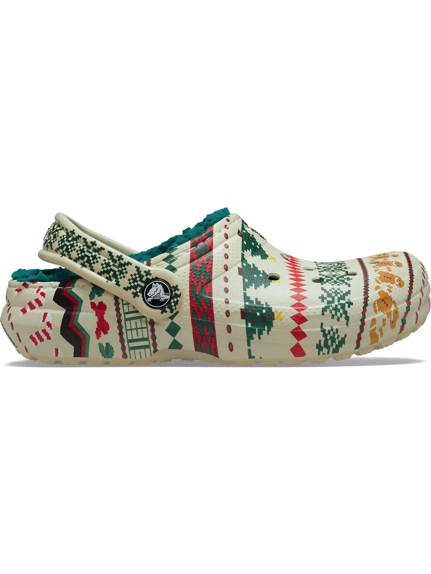 Мужские сабо на меху Crocs Classic Lined Clog — изображение 1 из 2, кость