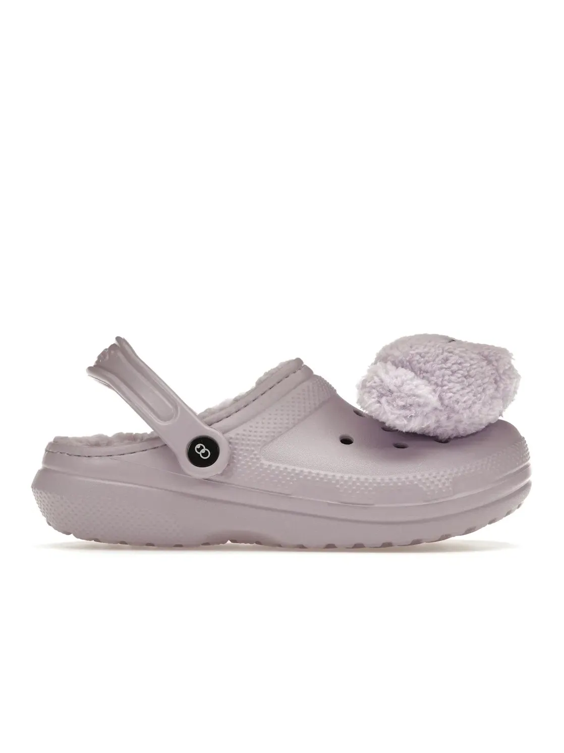 Мужские сабо Crocs Classic Lined Clog Lazy Oaf Three Eyed Teddy — изображение 1 из 4, фиолетовый/мульти