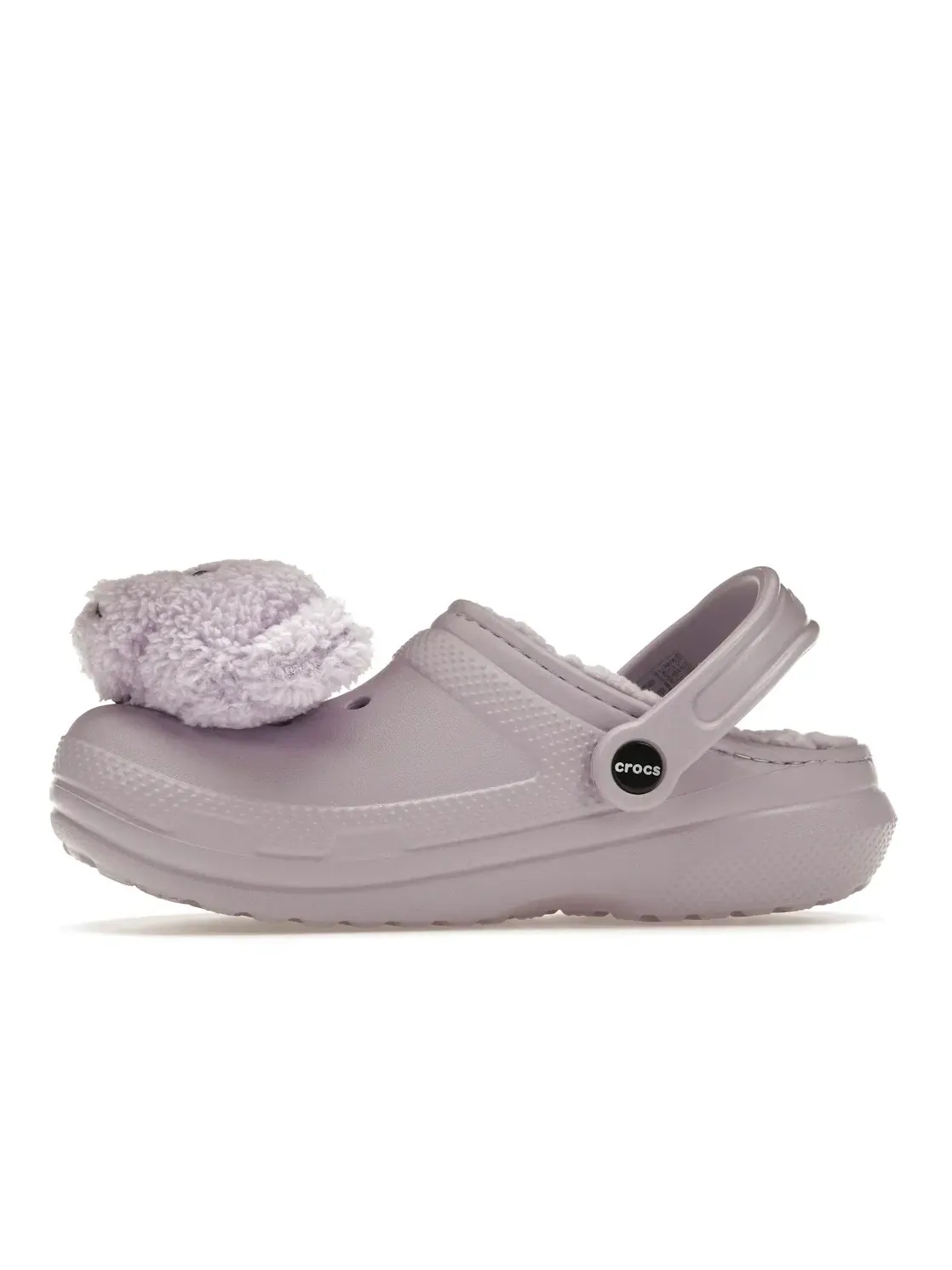 Мужские сабо Crocs Classic Lined Clog Lazy Oaf Three Eyed Teddy — изображение 3 из 4, фиолетовый/мульти