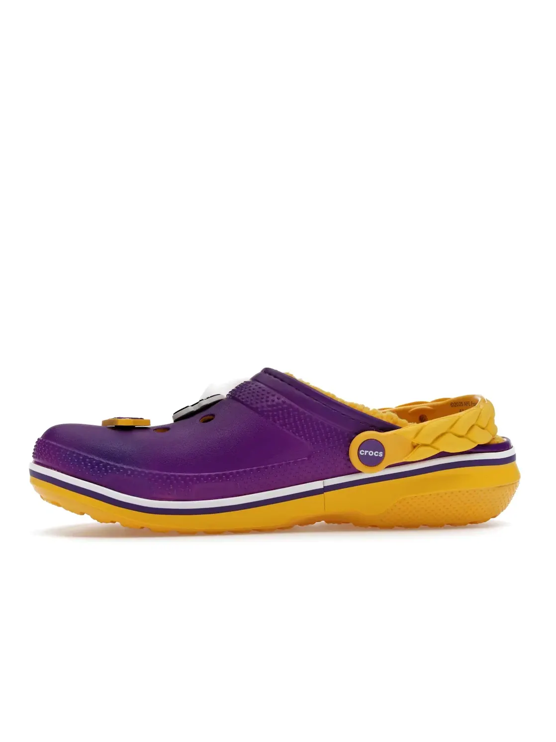 Мужские сабо с подкладкой Classic Lined Clog Crocs — изображение 3 из 4, мульти