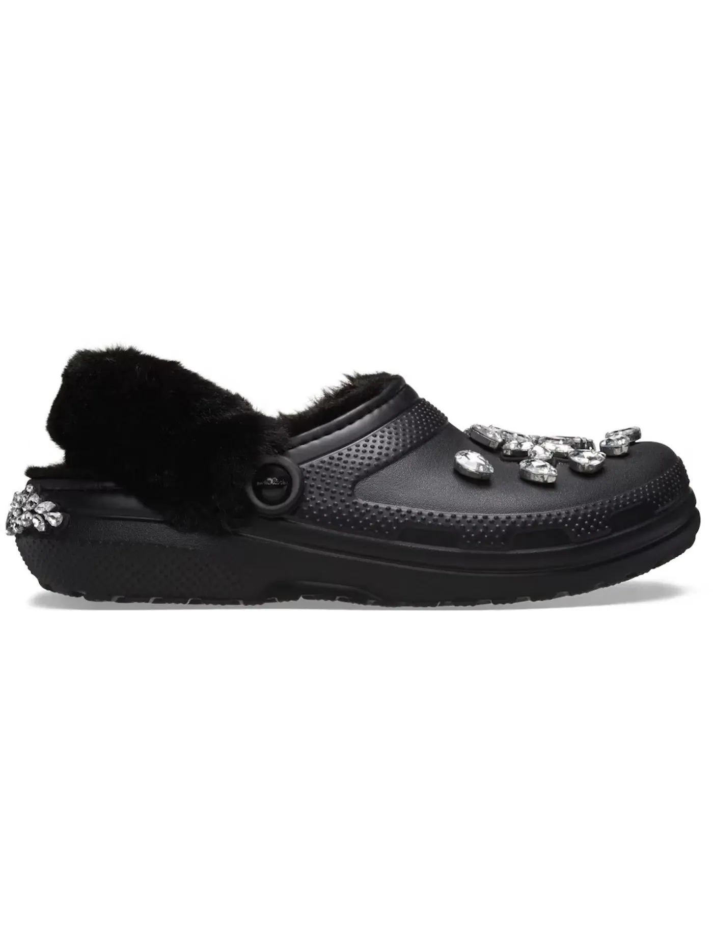 Детские сабо Crocs Classic Lined Clog — изображение 1 из 2, черный