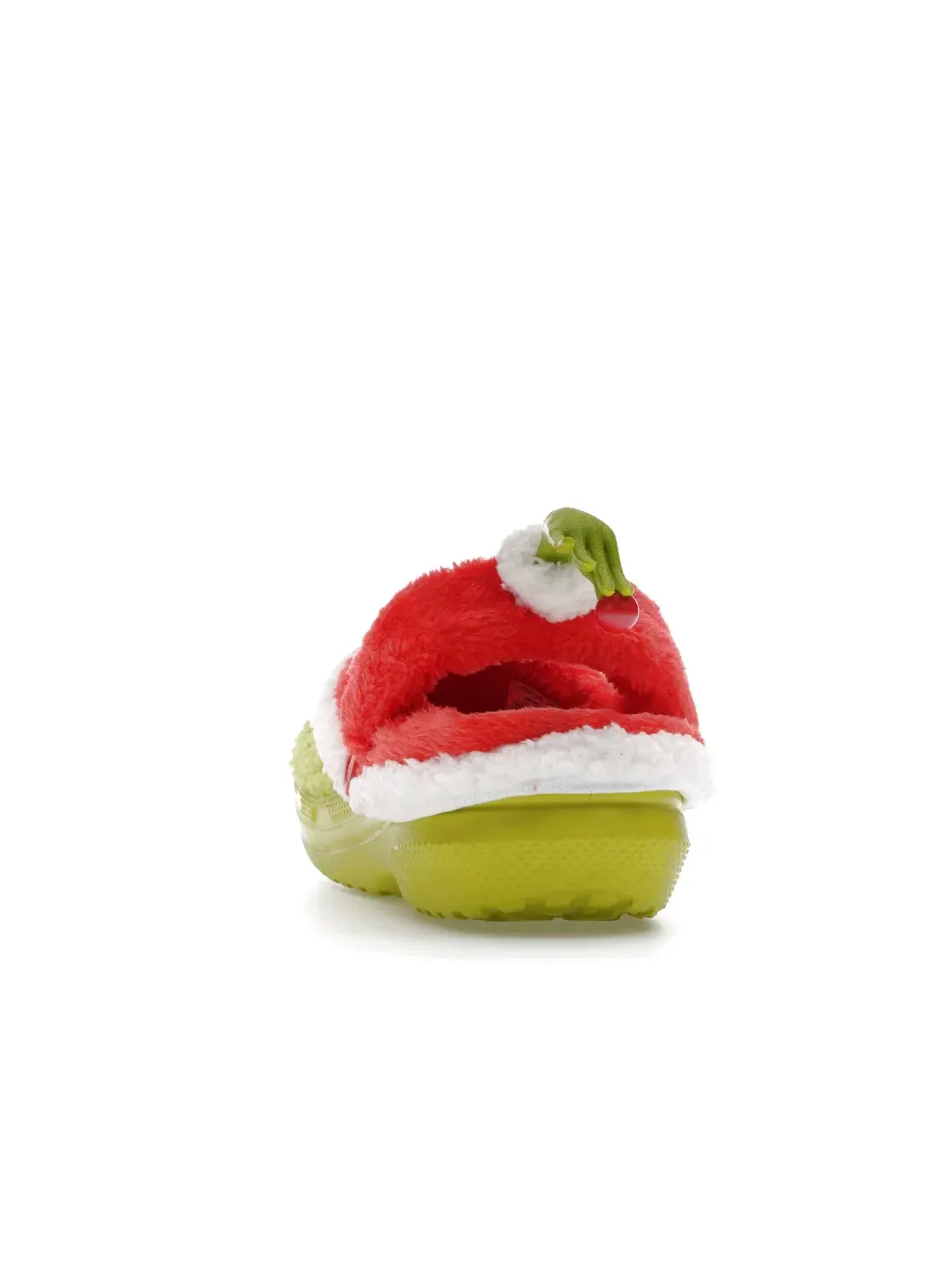 Мужские сабо-клоги с подкладкой The Grinch Crocs — изображение 4 из 4, красный/белый