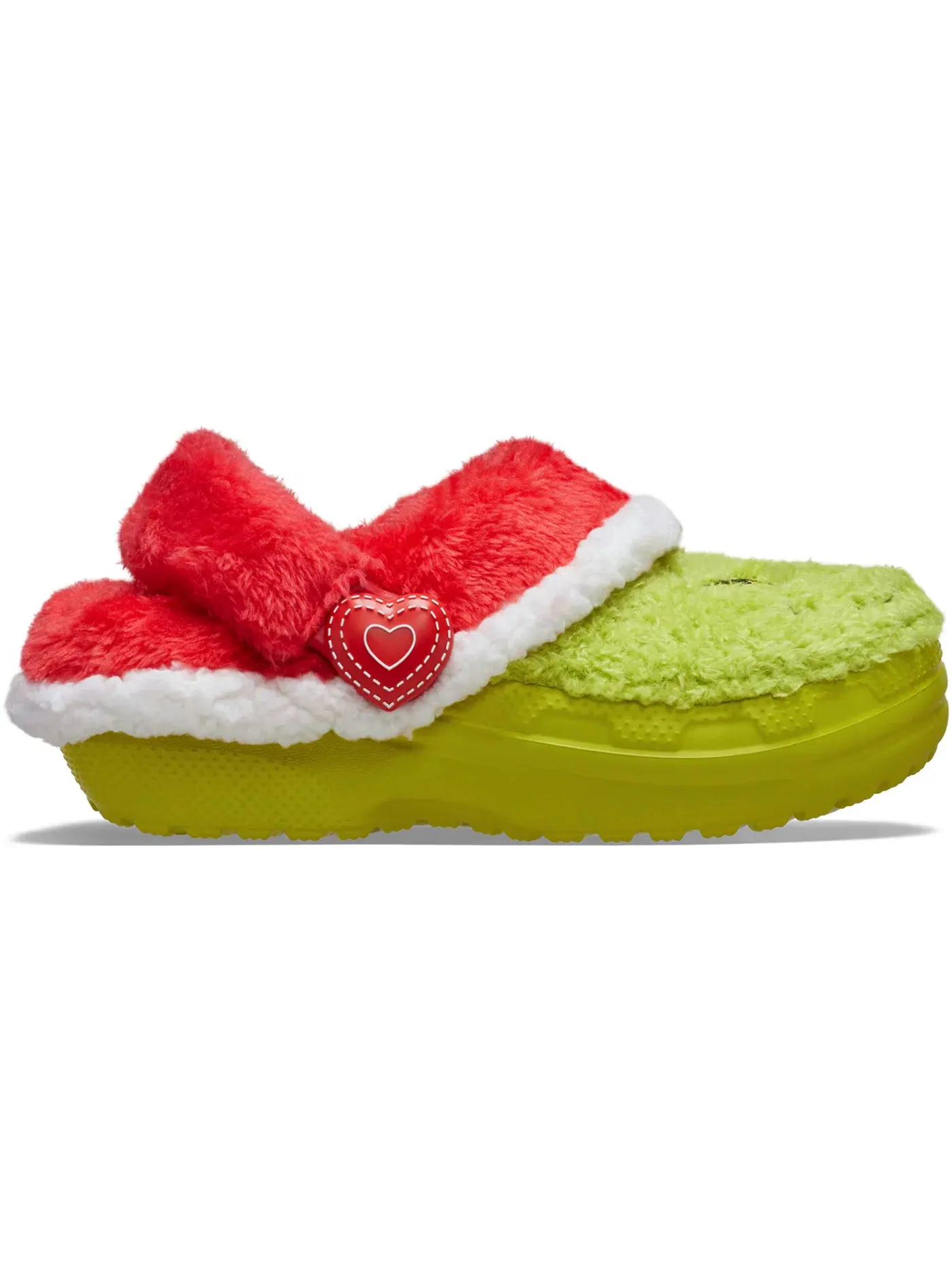 Детские клоги The Grinch Crocs — изображение 1 из 2, красный/белый