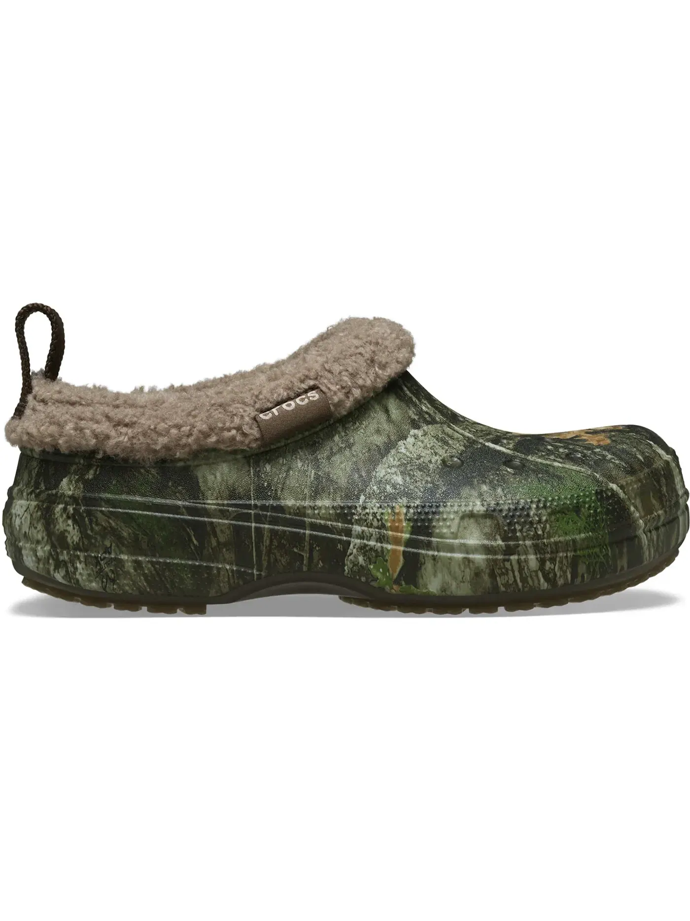 Мужские сабо с мехом Crocs Classic Lined Shorty Clog — изображение 1 из 2, мульти