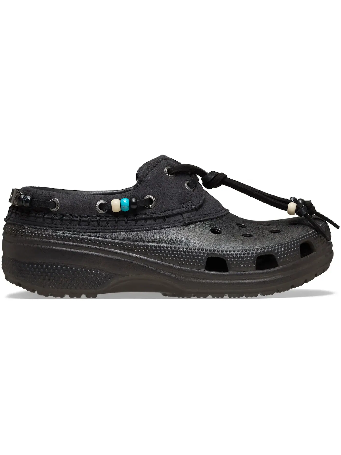 Мужские клоги Classic Luxe Boat Shoe Crocs — изображение 1 из 2, коричневый
