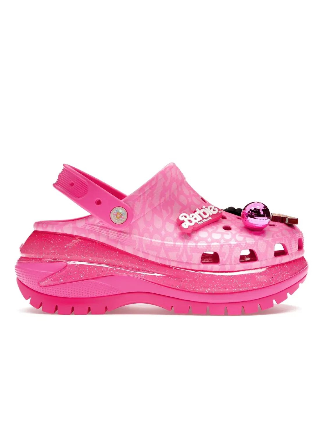Детские сабо Mega Crush Clog Barbie The Movie Crocs — изображение 1 из 4, розовый