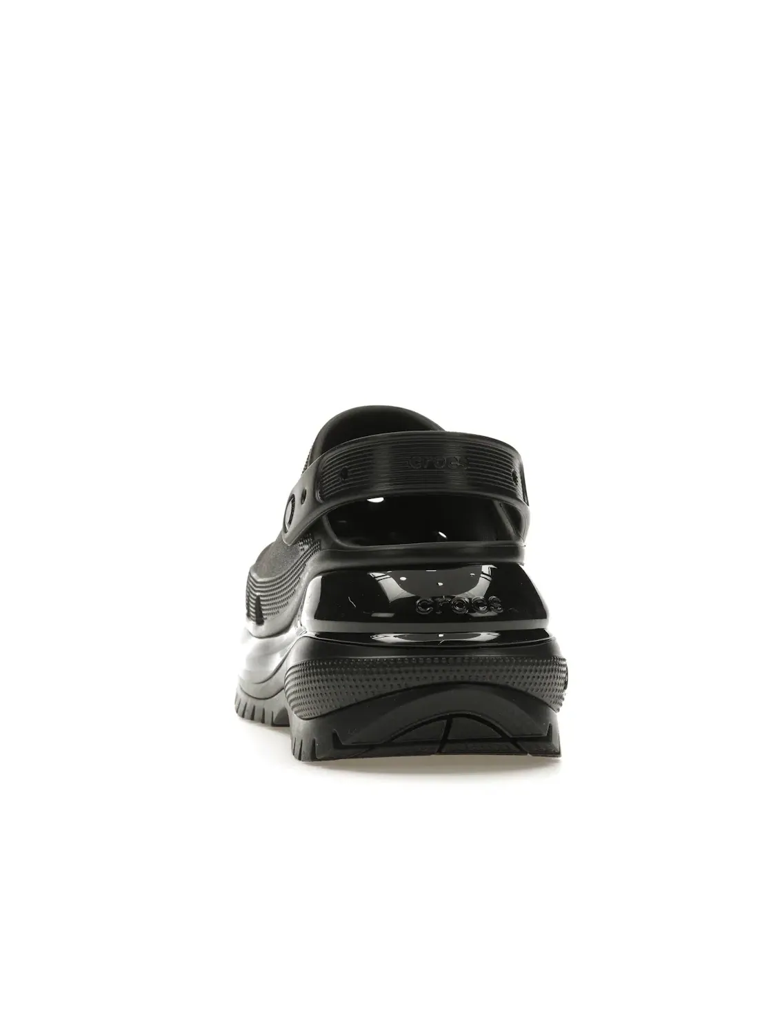 Детские сабо с утолщенной подошвой Mega Crush Clog Crocs — изображение 4 из 4, черный