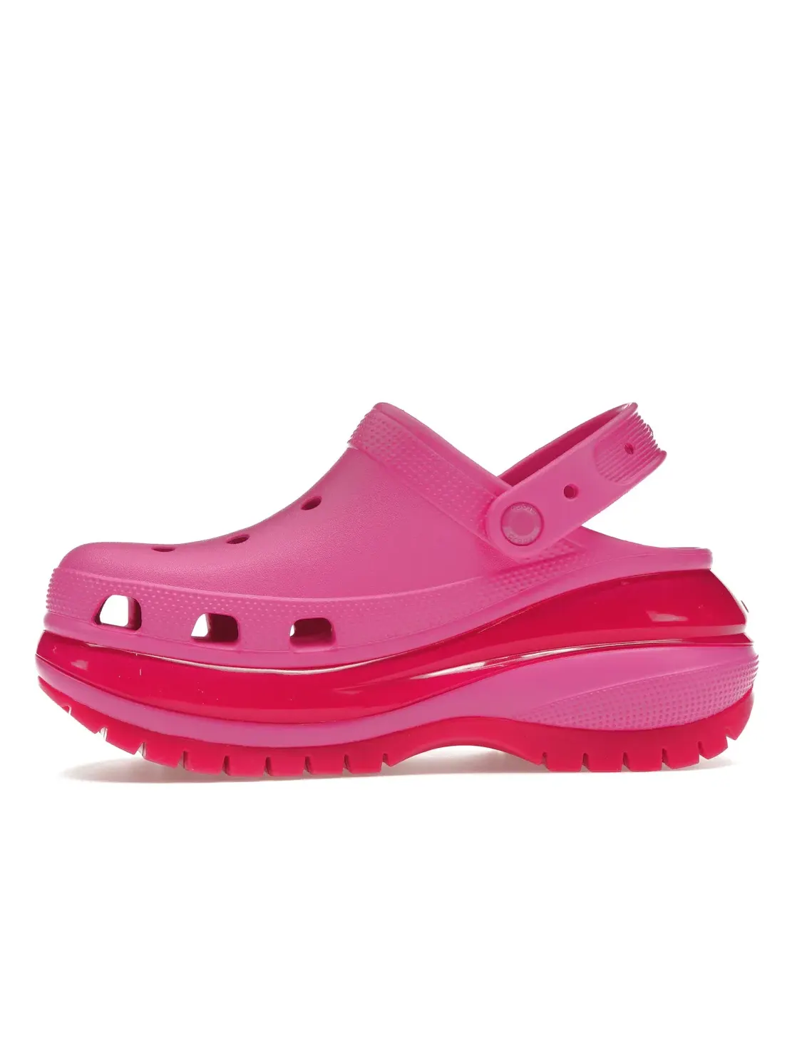 Женские сабо из пеноматериала с увеличенной подошвой Crocs Classic Mega Crush Clog — изображение 3 из 4, коричневый