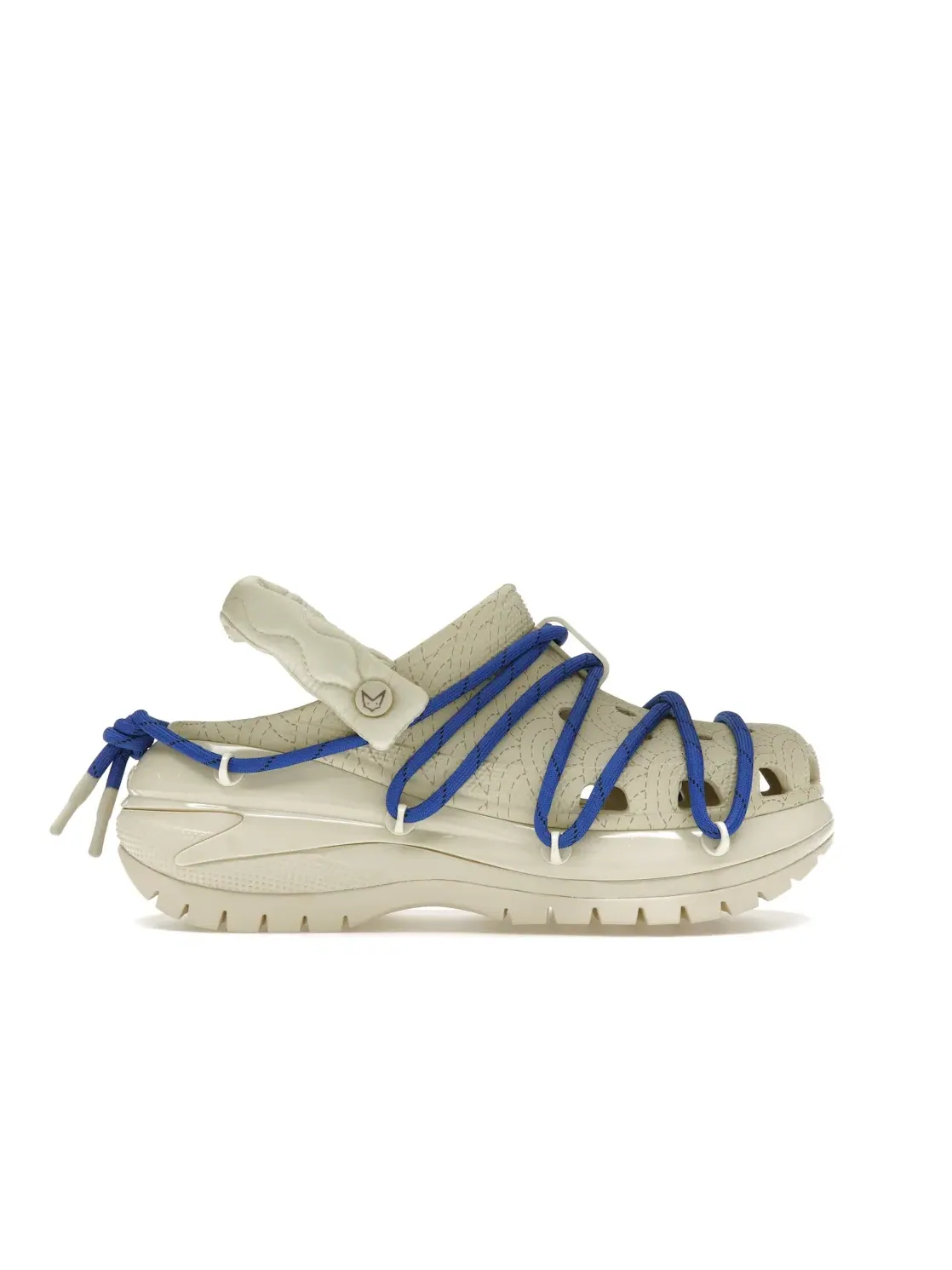 Мужские сабо с платформой Crocs Classic Mega Crush Clog — изображение 1 из 4, кость