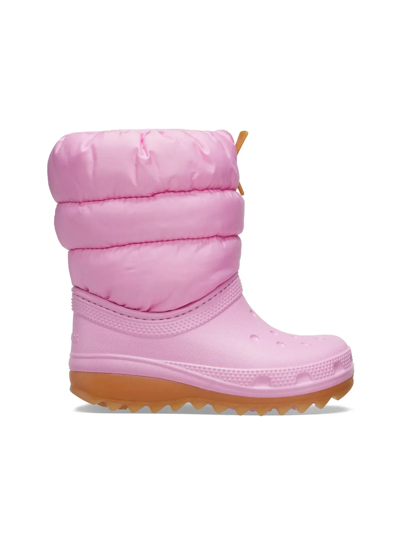 Детские сапоги утепленные Crocs Classic Neo Puff Boot — изображение 1 из 1, розовый