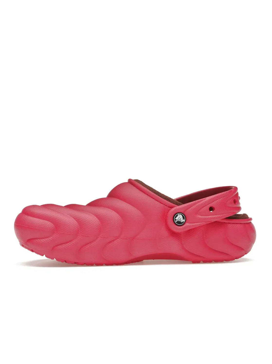 Мужские сабо с подкладкой Classic Overpuff Lined Clog Crocs — изображение 3 из 4, драконий фрукт