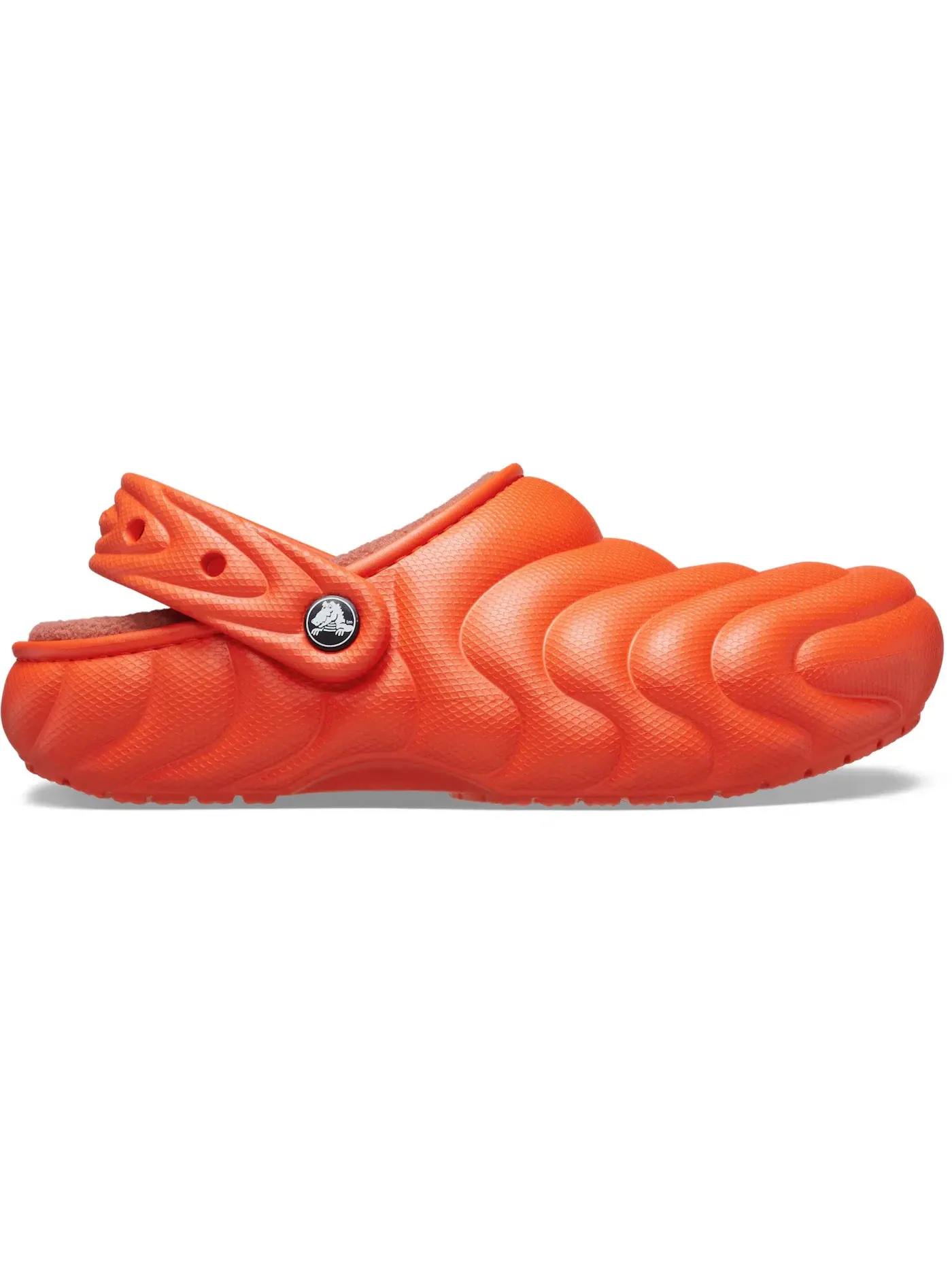 Мужские сабо с подкладкой Classic Overpuff Lined Clog Crocs — изображение 1 из 1, лавовый