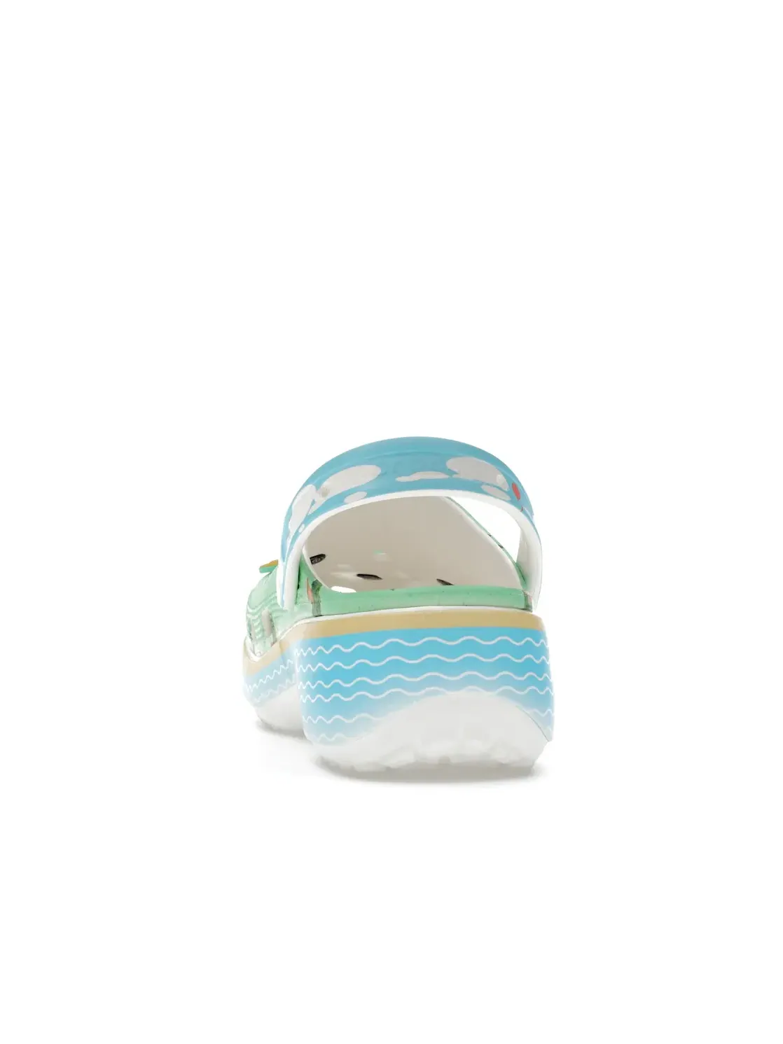 Женские сабо с платформой Crocs Classic Platform Clog — изображение 4 из 4, мульти