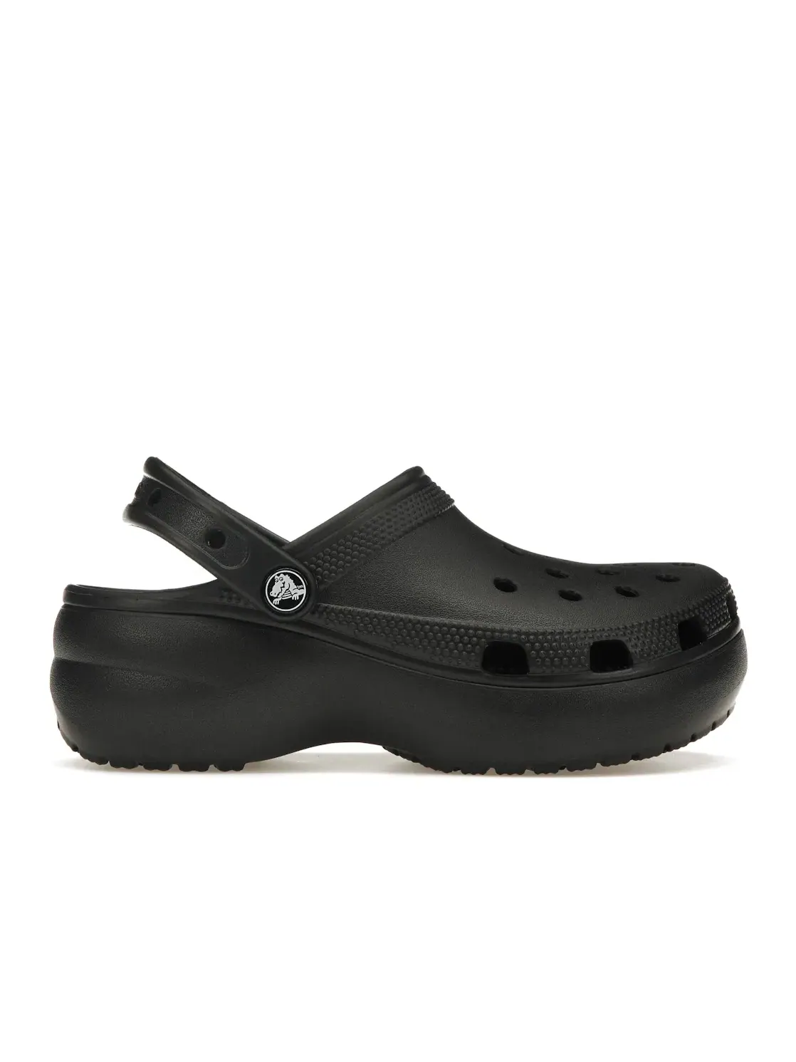 Женские клоги на платформе Crocs — изображение 1 из 4, черный