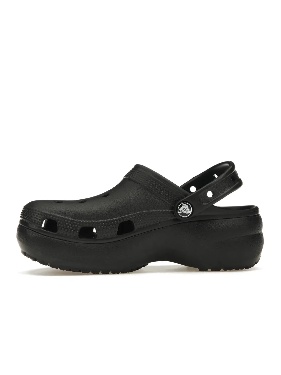 Женские клоги на платформе Crocs — изображение 3 из 4, черный