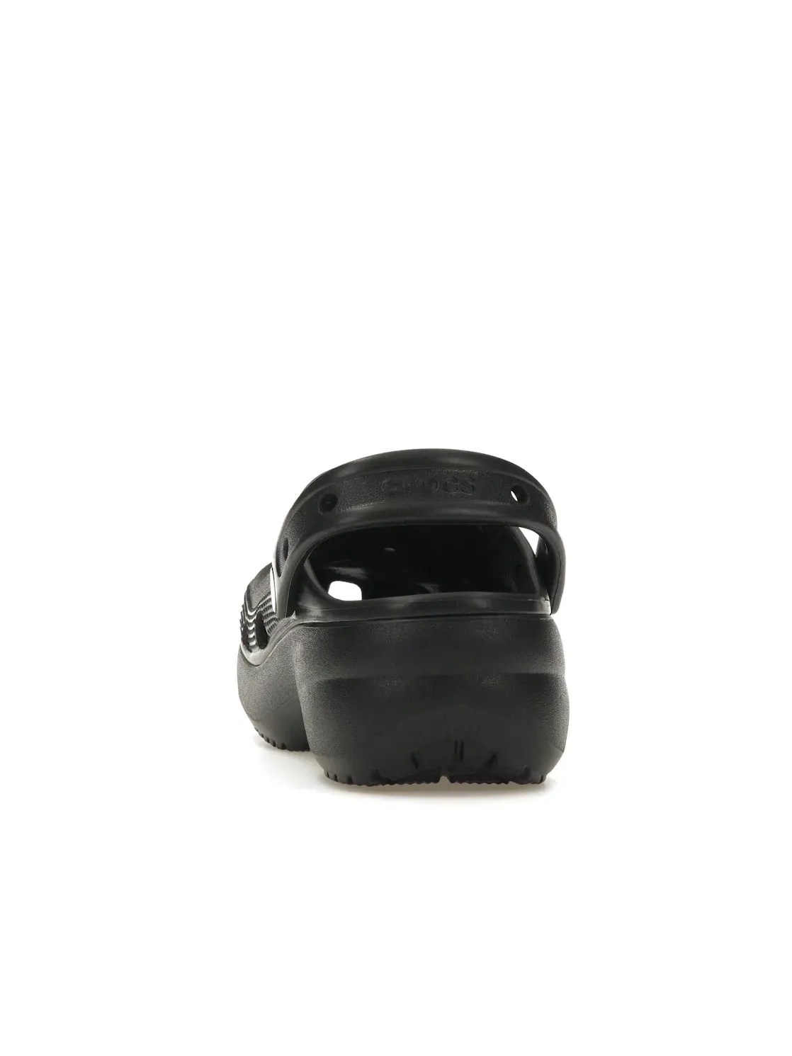Женские клоги на платформе Crocs — изображение 4 из 4, черный