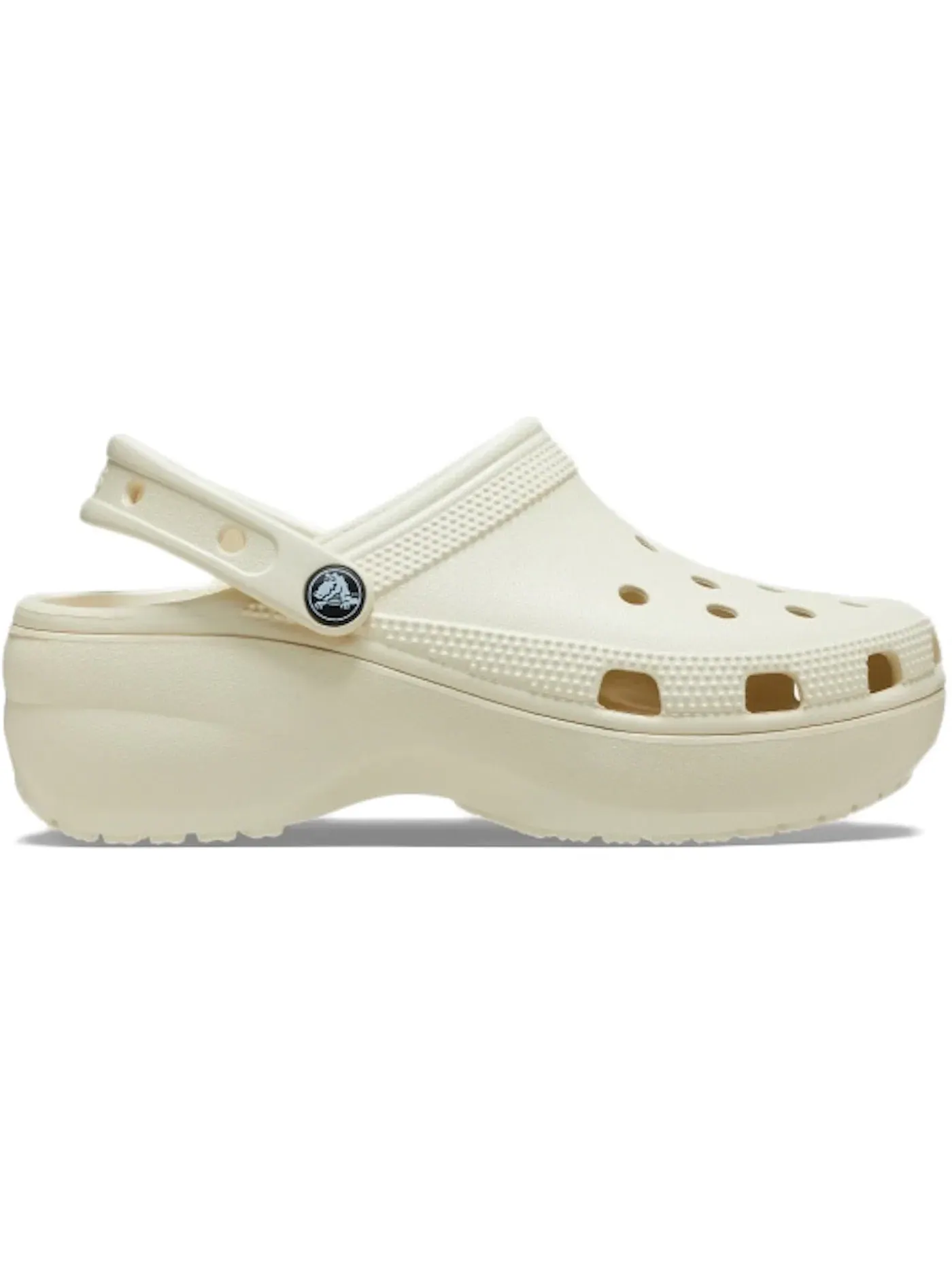 Женские сабо Crocs Classic Platform Clog — изображение 1 из 1, кость