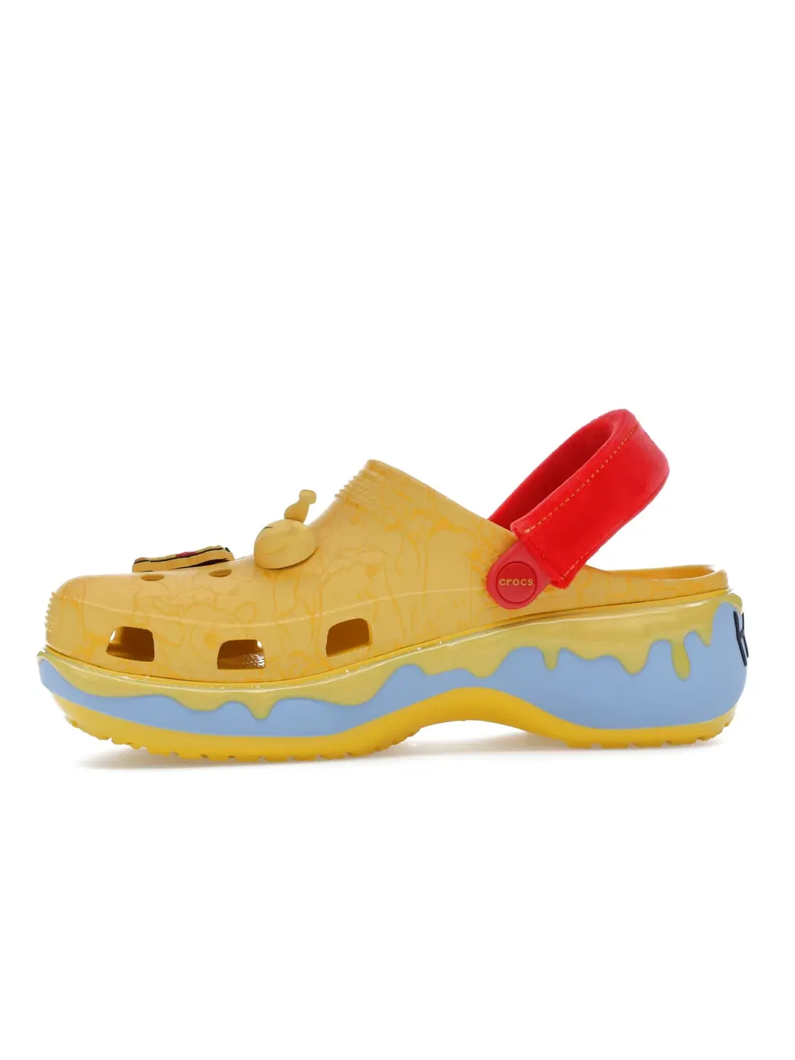 Женские сабо-клоги на платформе Disney Winnie the Pooh Crocs — изображение 3 из 4, мульти