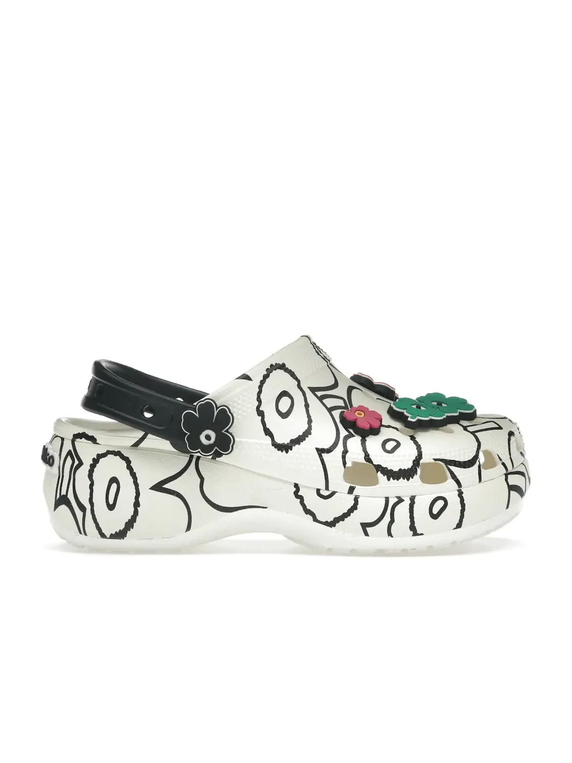 Женские сабо-платформа Classic Platform Clog Crocs — изображение 1 из 4, мульти