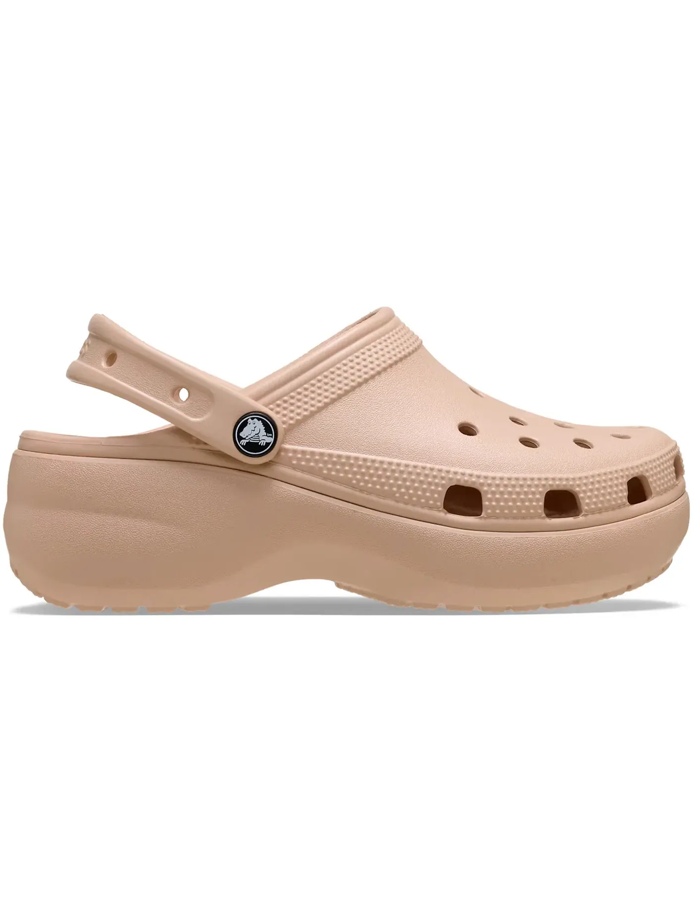 Женские сабо-слайды Crocs Classic Platform Clog — изображение 1 из 1, розовый
