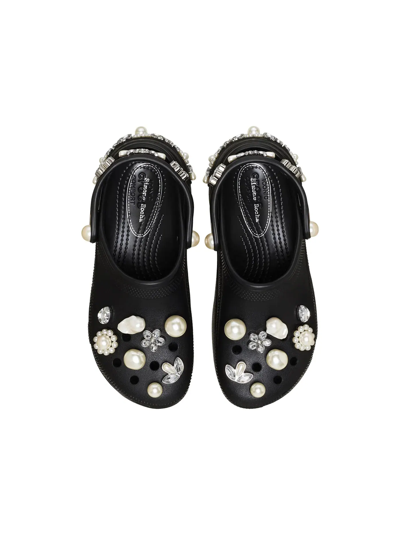 Женские сабо-слайды Crocs Classic Platform Clog — изображение 2 из 2, черный