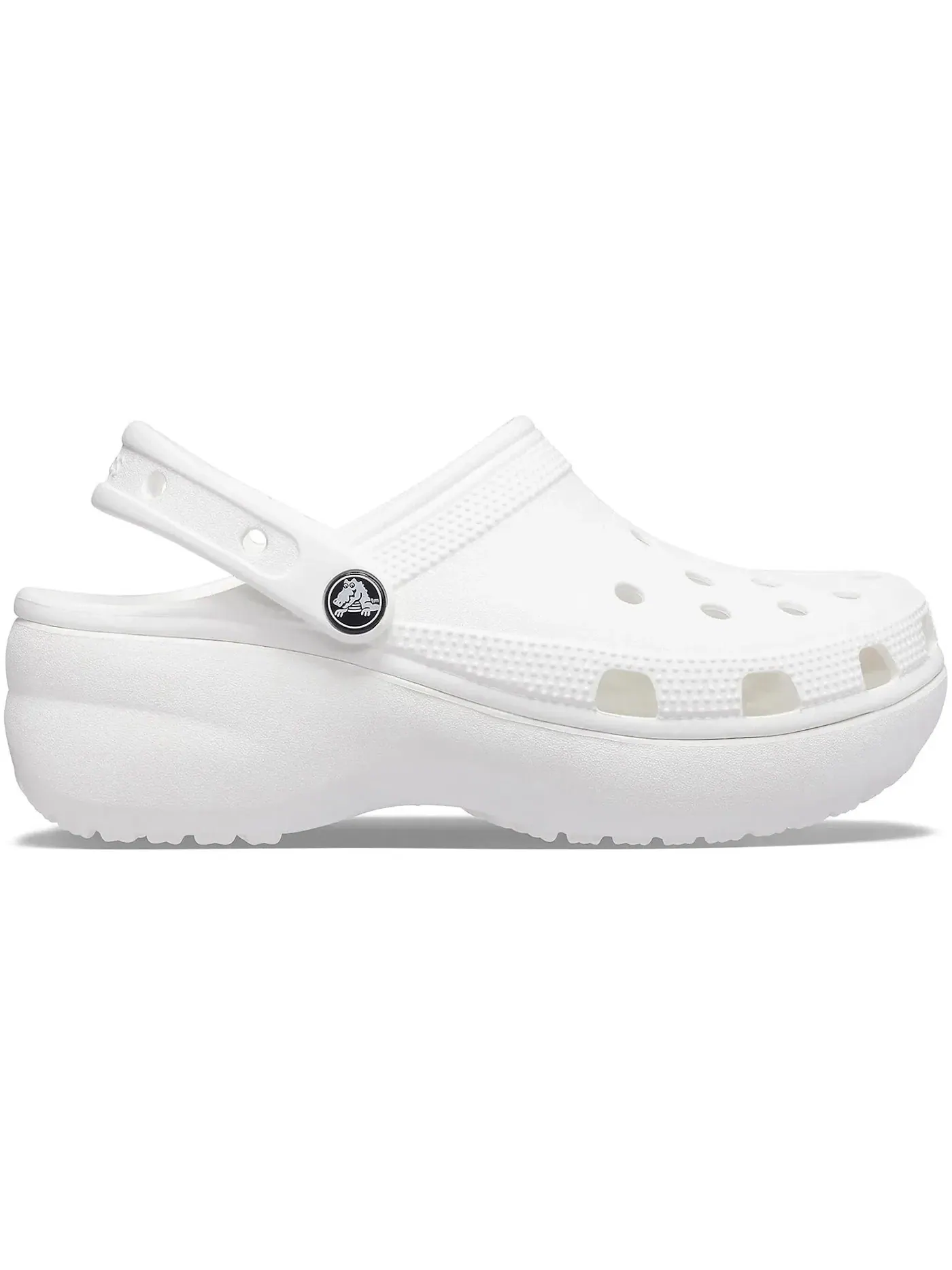 Женские сабо на платформе Crocs Classic Platform Clog — изображение 1 из 1, белый