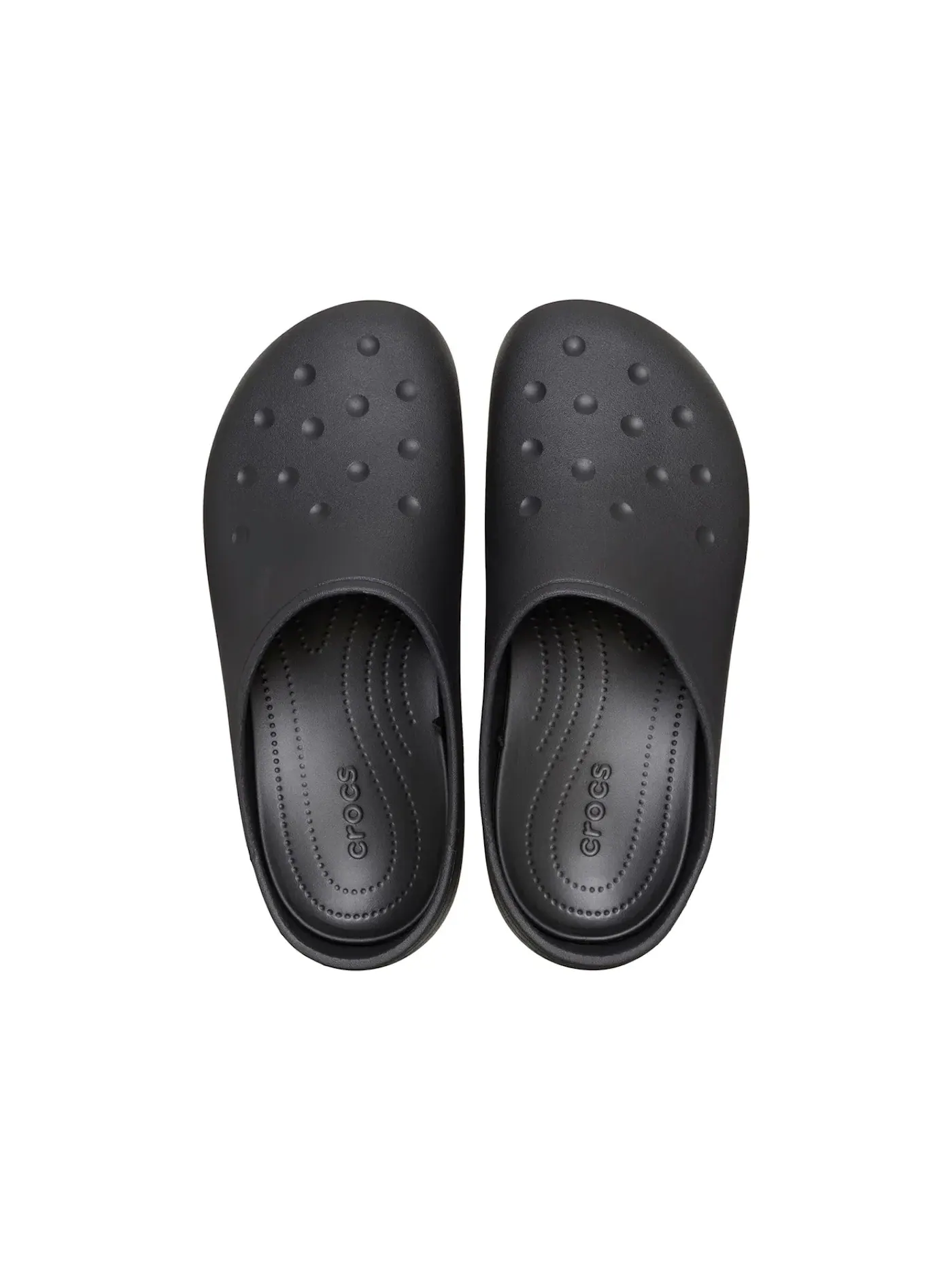 Мужские сабо Classic Quiet Clog Crocs — изображение 2 из 2, черный