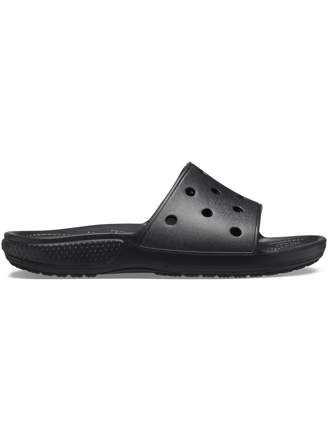 Мужские сандалии-слайды с закрытым носком Classic Slide Crocs — изображение 1 из 1, черный