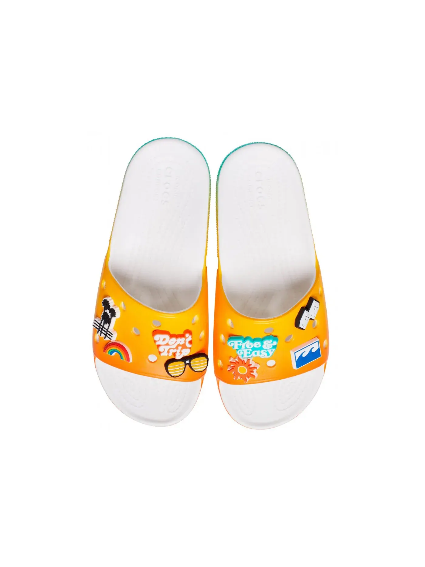 Детские шлепанцы без рукавов Classic Slide Crocs, F&E Signature Gradient — изображение 2 из 2