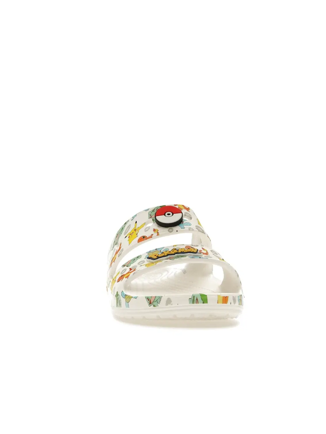 Мужские сланцы с принтом Pokemon Crocs Classic Slide — изображение 2 из 4, белый/мульти