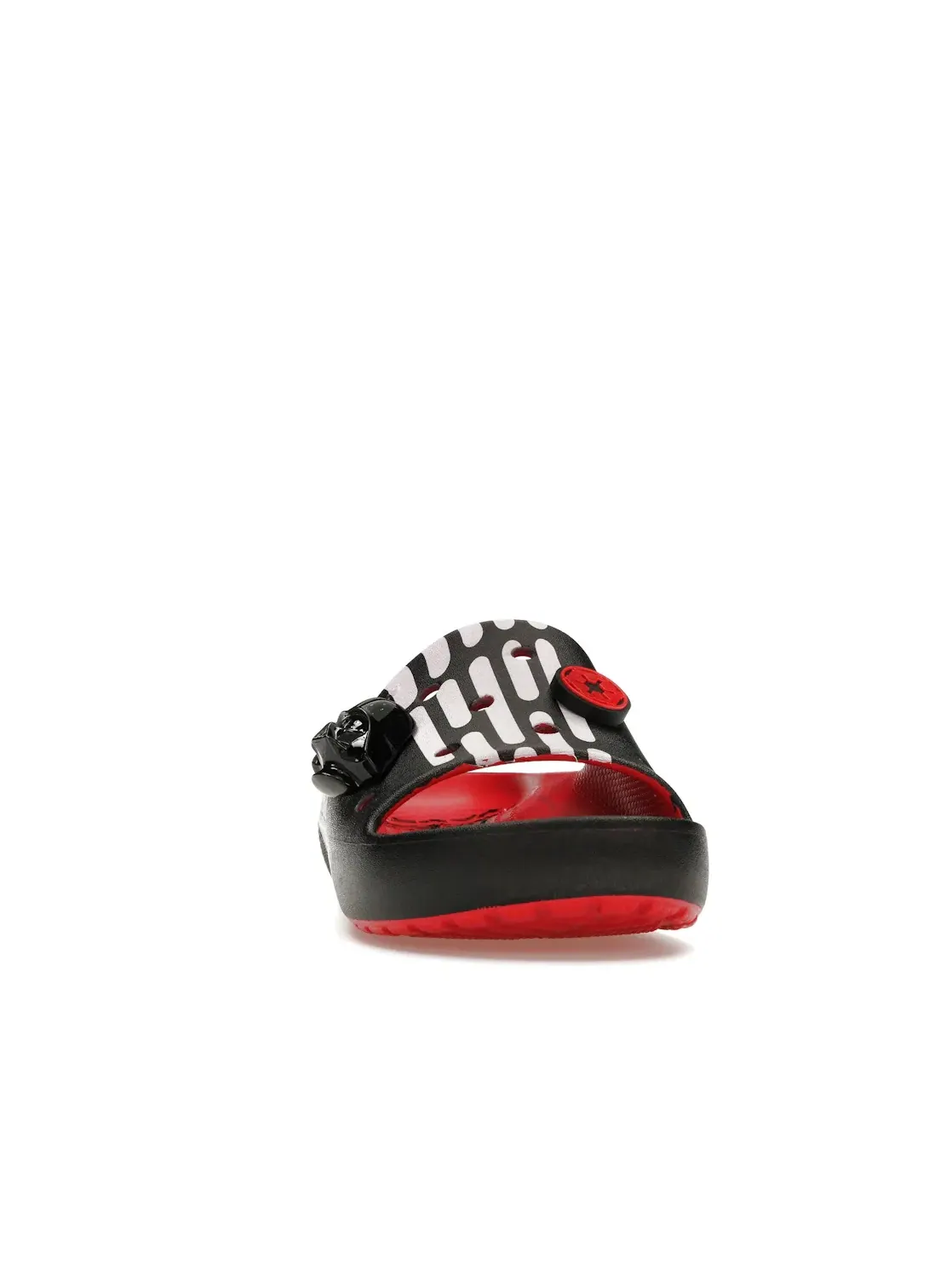 Мужские шлепанцы с длинным рукавом? Нет, шлепанцы с принтом Darth Vader Crocs — изображение 2 из 4, черный/красный