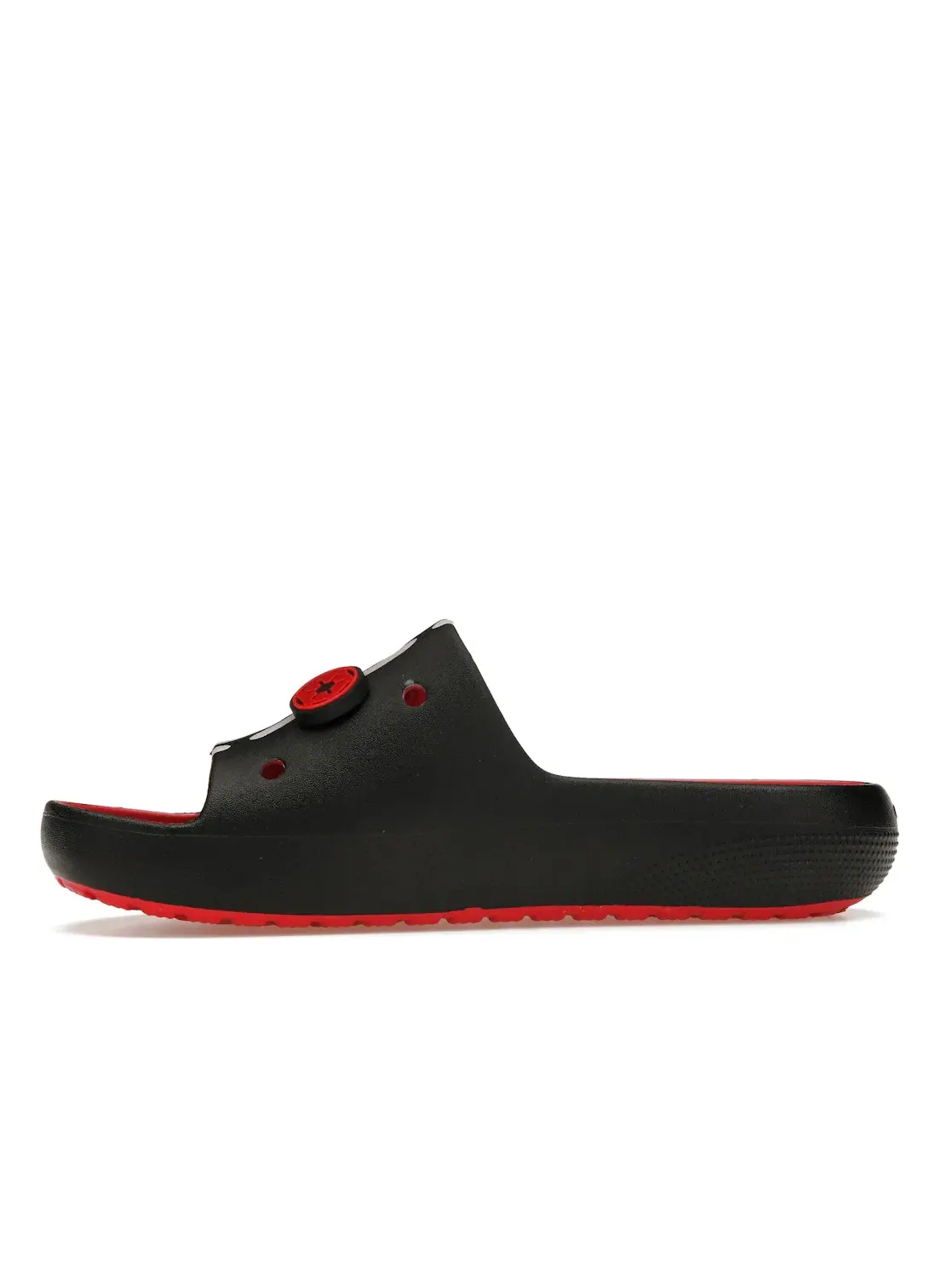Мужские шлепанцы с длинным рукавом? Нет, шлепанцы с принтом Darth Vader Crocs — изображение 3 из 4, черный/красный