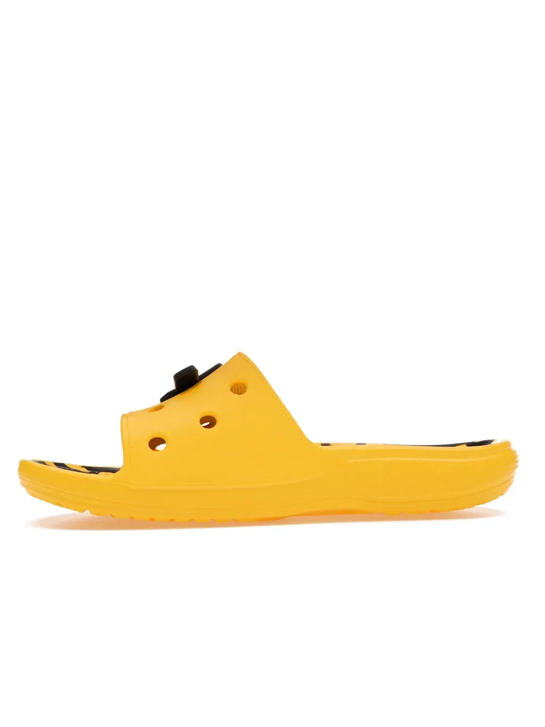 Мужские шлепанцы с принтом Crocs Classic Slide — изображение 3 из 4, желтый/черный