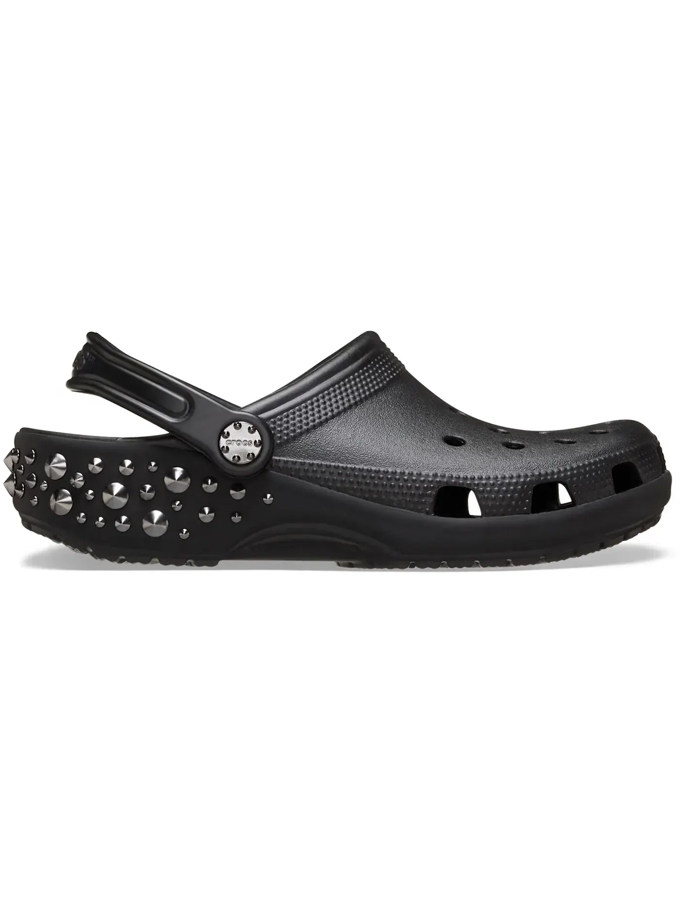 Мужские сабо с заклепками Crocs Classic Studded Clog — изображение 1 из 1, черный