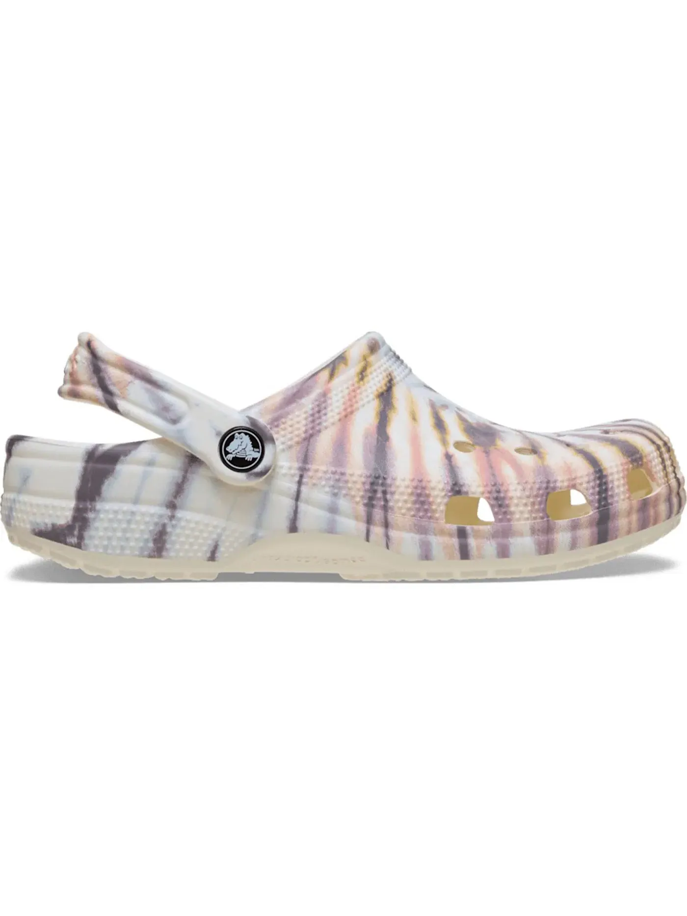 Мужские сабо с принтом Crocs Classic Tie Dye Clog Crocs — изображение 1 из 1, мульти