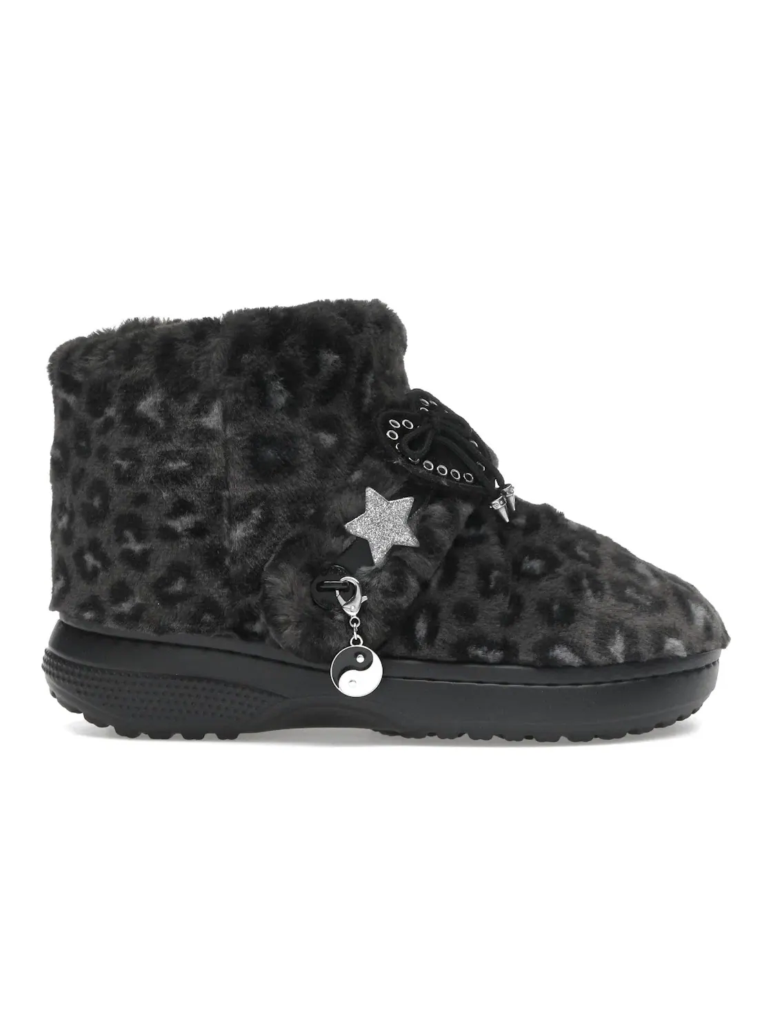 Мужской ботинок с принтом Crocs Classic Unfurgettable Boot — изображение 1 из 4, черный