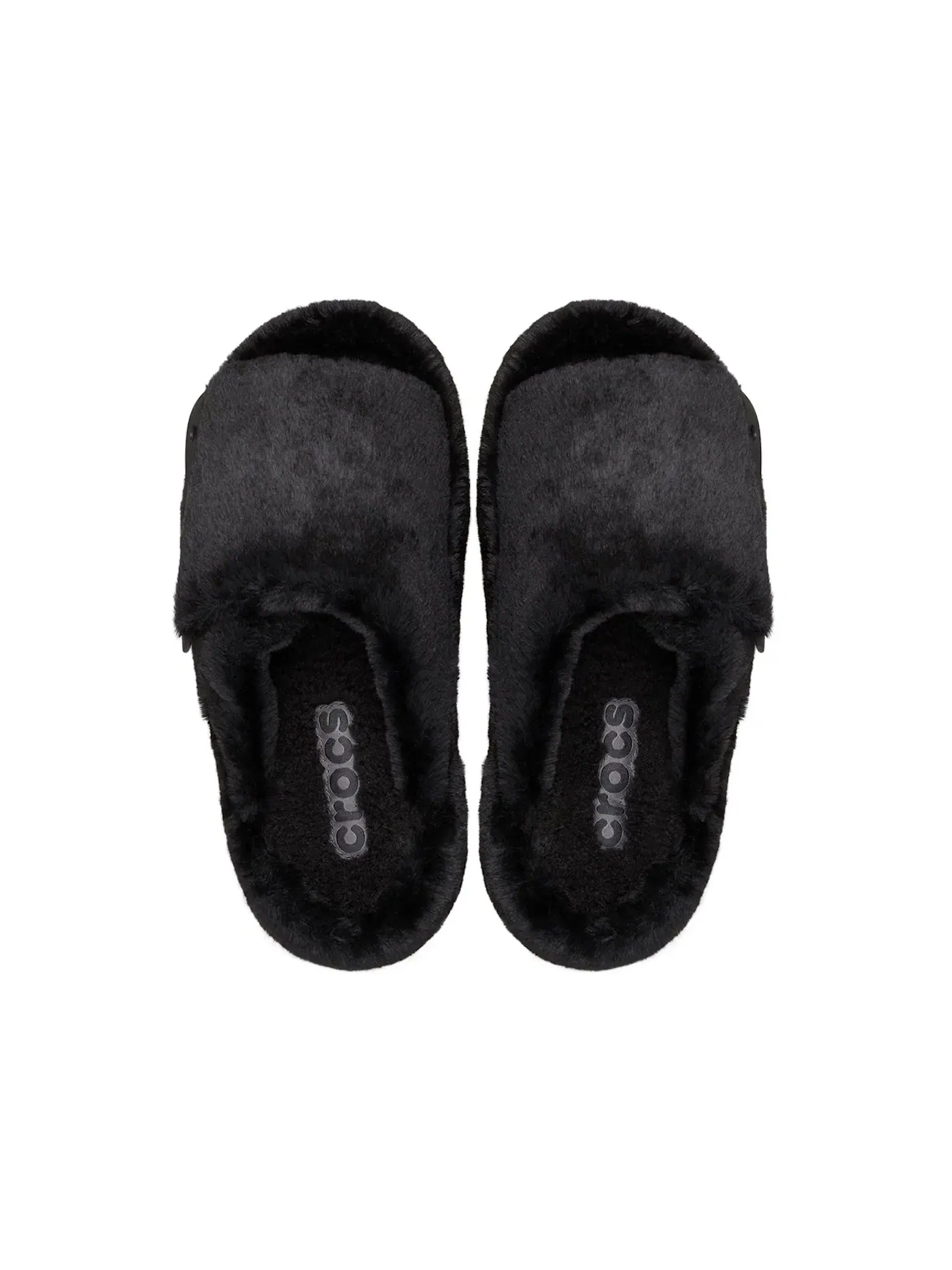 Мужские сандалии-шлепанцы с принтом Crocs Classic Unfurgettable Slide — изображение 2 из 2, черный