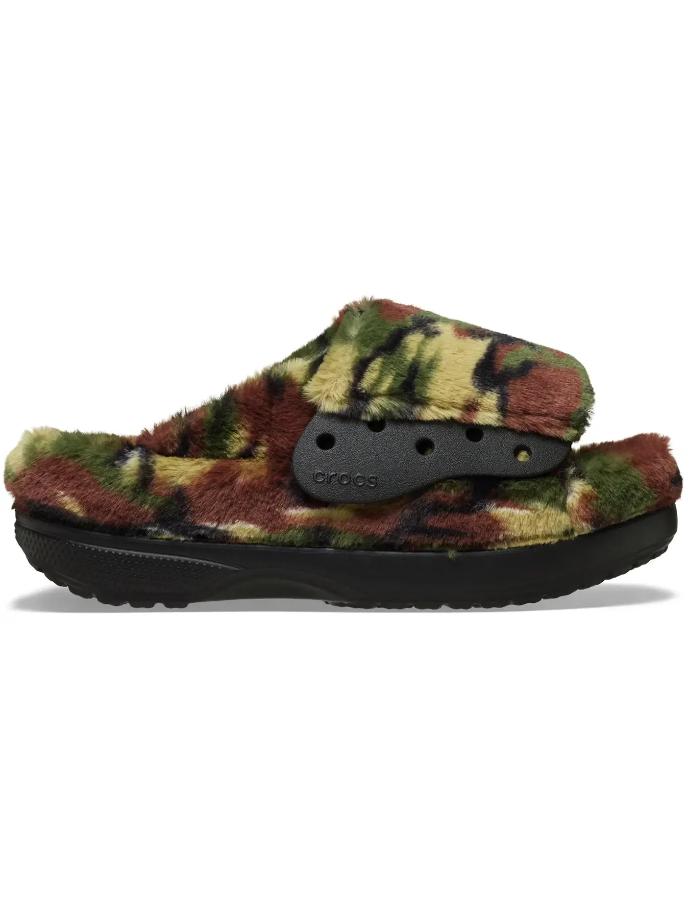 Мужские шлепанцы с камуфляжным принтом Crocs Classic Unfurgettable Slide — изображение 1 из 2