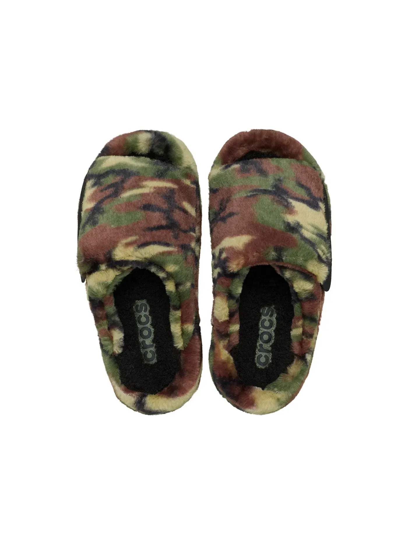 Мужские шлепанцы с камуфляжным принтом Crocs Classic Unfurgettable Slide — изображение 2 из 2