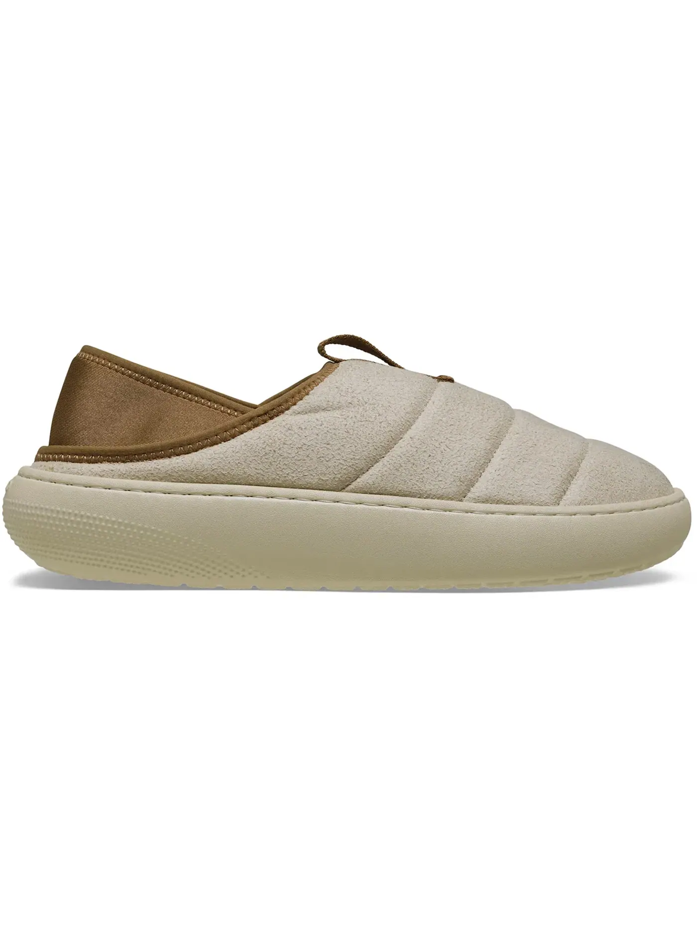 Мужские мокасины с замшевым верхом Crocs Classic Vegan Suede Moc — изображение 1 из 2, песчаник