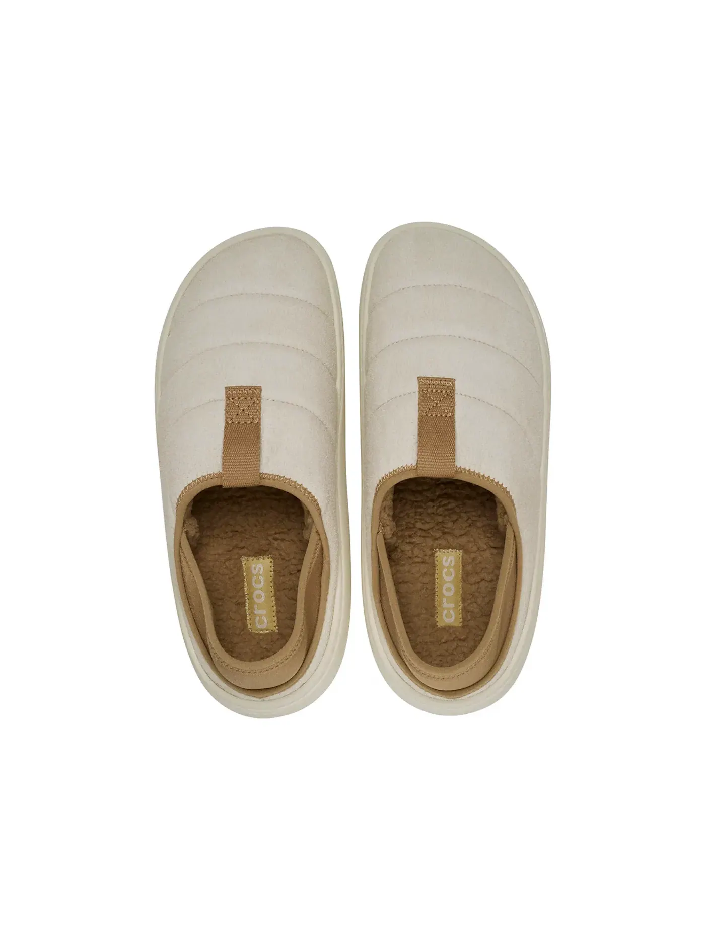 Мужские мокасины с замшевым верхом Crocs Classic Vegan Suede Moc — изображение 2 из 2, песчаник