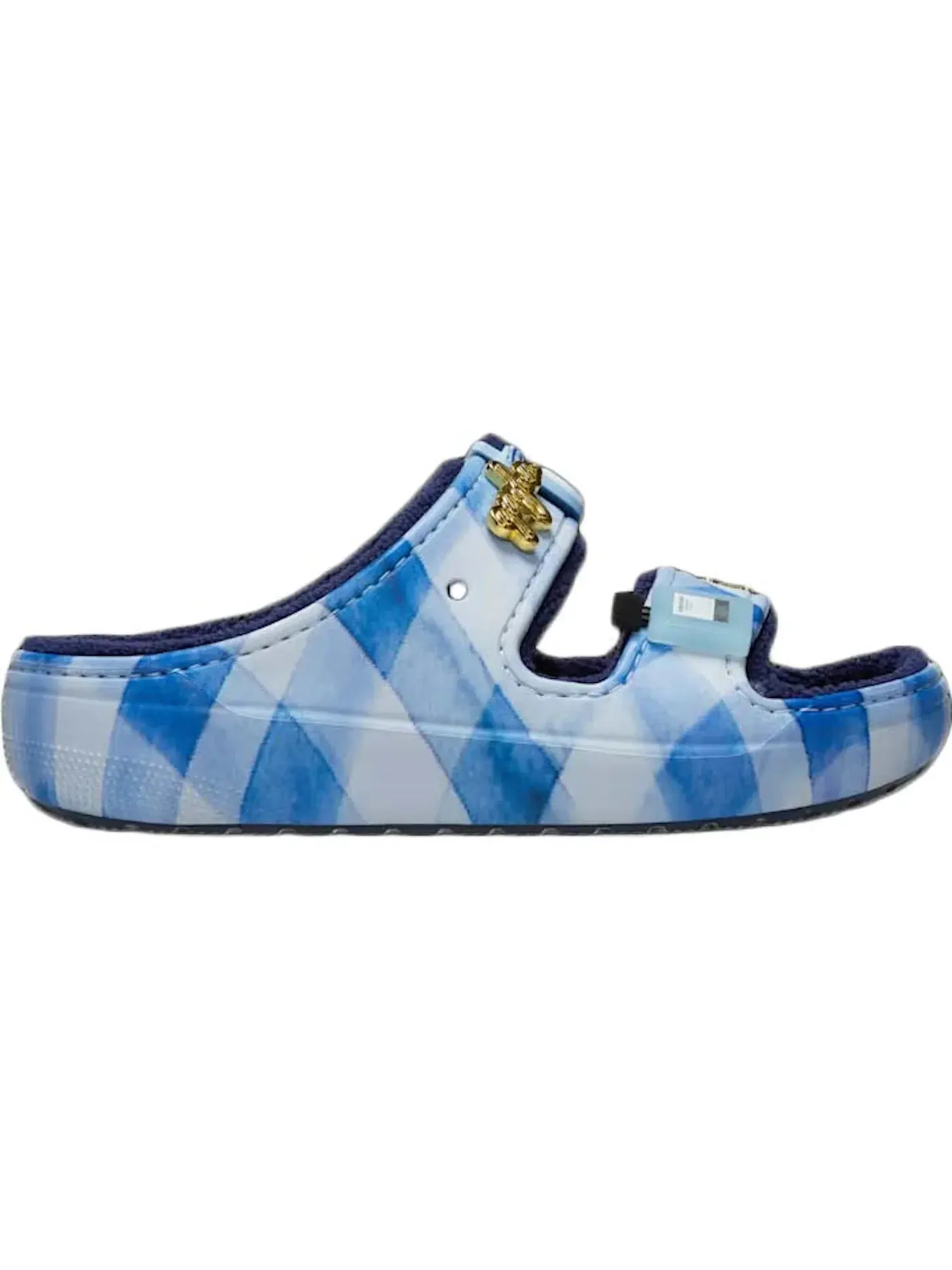 Мужские сланцы с ароматизированными и металлическими подвесками Jibbitz Crocs Cozzzy Sandal Crocs — изображение 1 из 1, синий