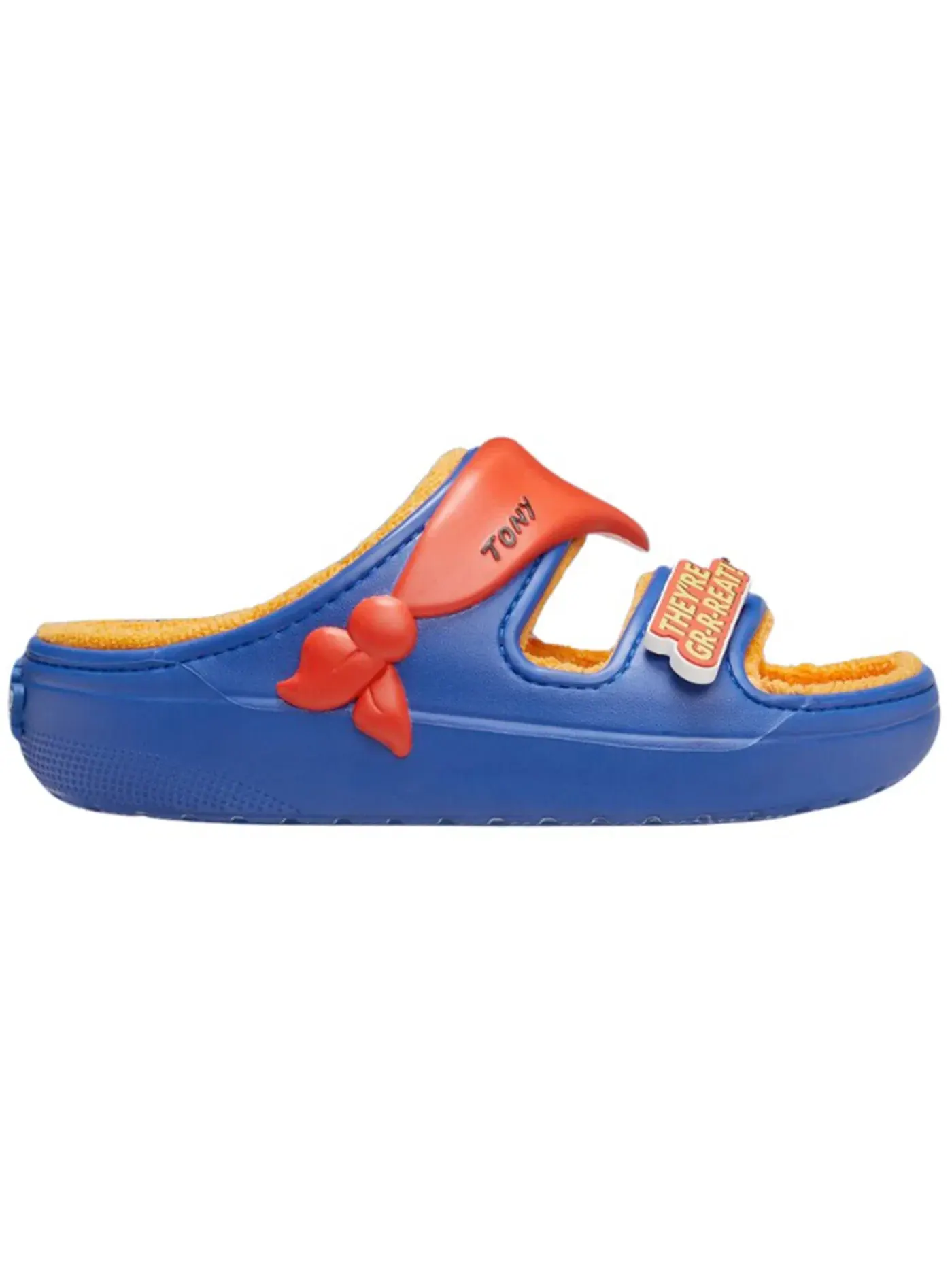 Мужские сандалии с принтом Crocs Cozzzy Sandal Crocs — изображение 1 из 1, синий мульти