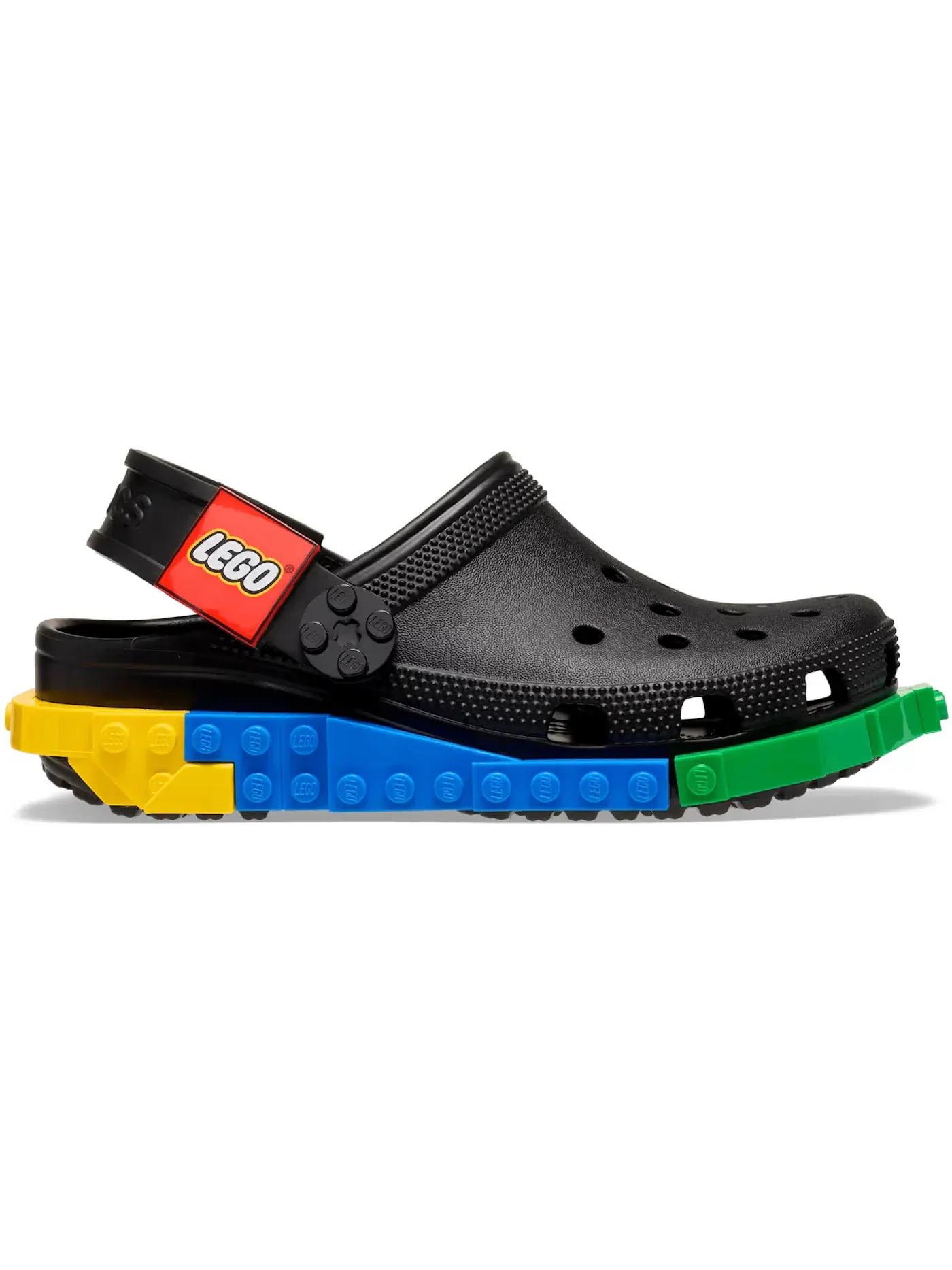 Детские клоги с принтом LEGO Crocs Creativity Clog Crocs — изображение 1 из 2, черный