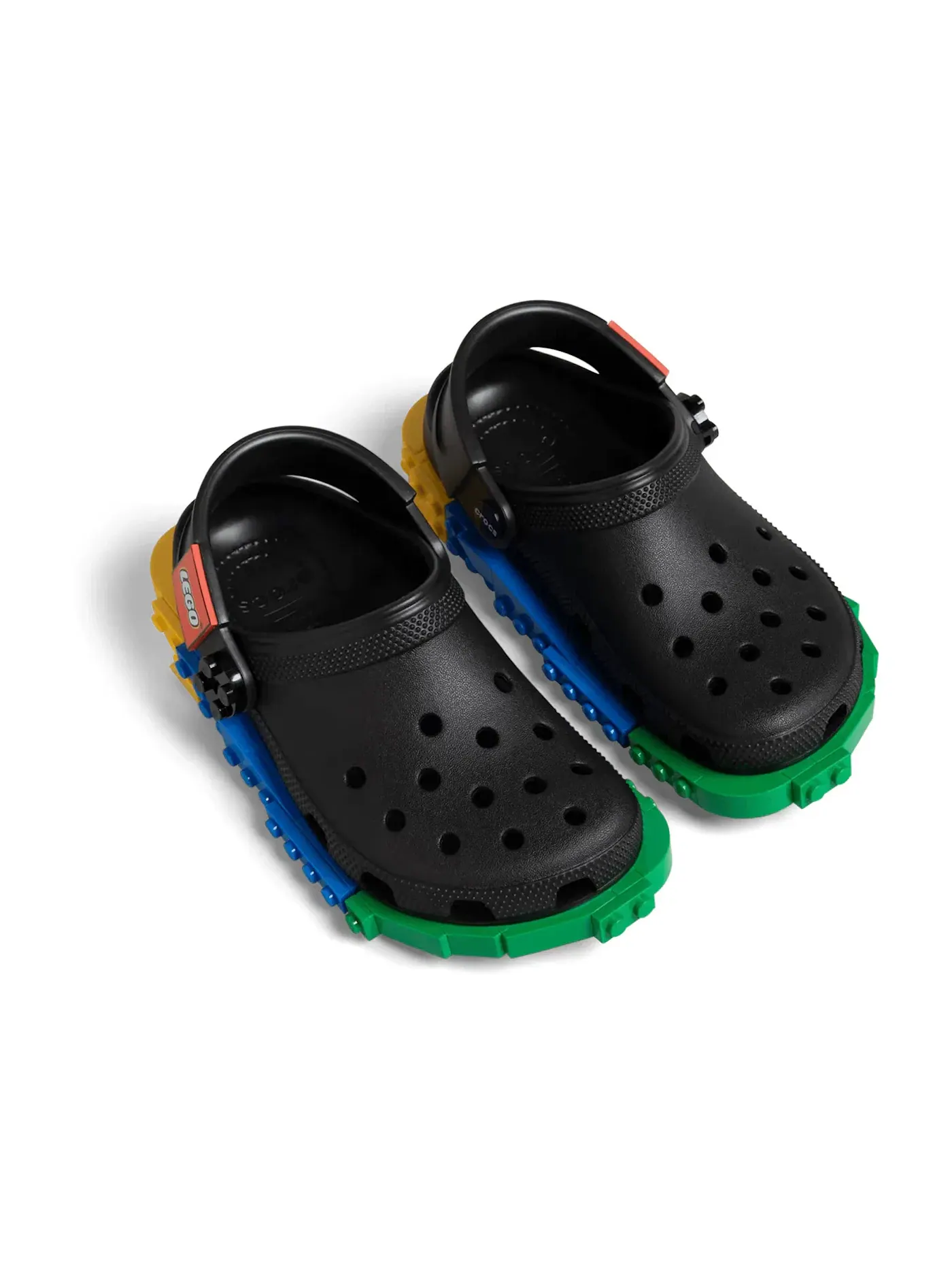 Детские клоги с принтом LEGO Crocs Creativity Clog Crocs — изображение 2 из 2, черный