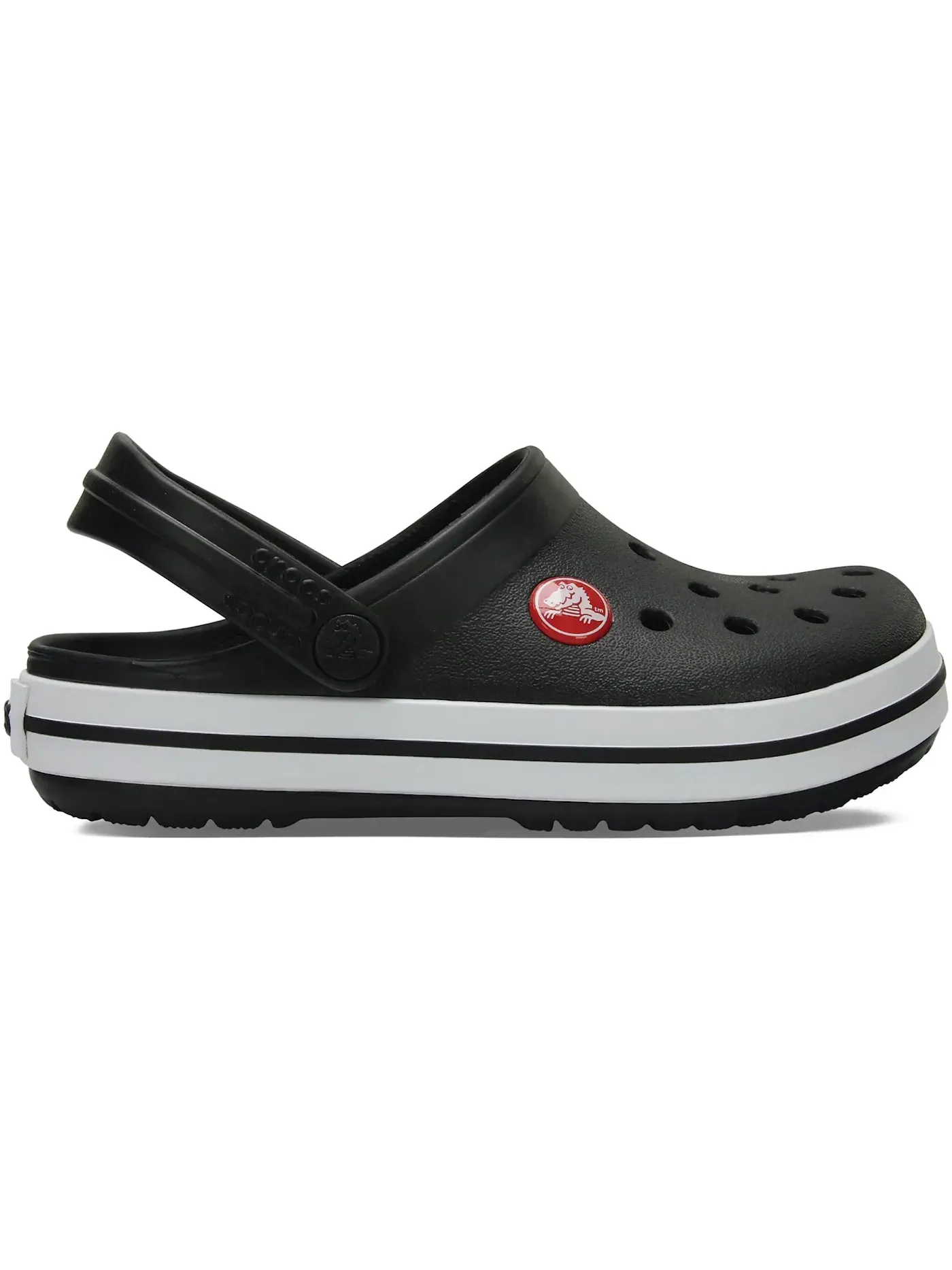 Детская обувь-клог Crocs Crocband Clog — изображение 1 из 1, черный