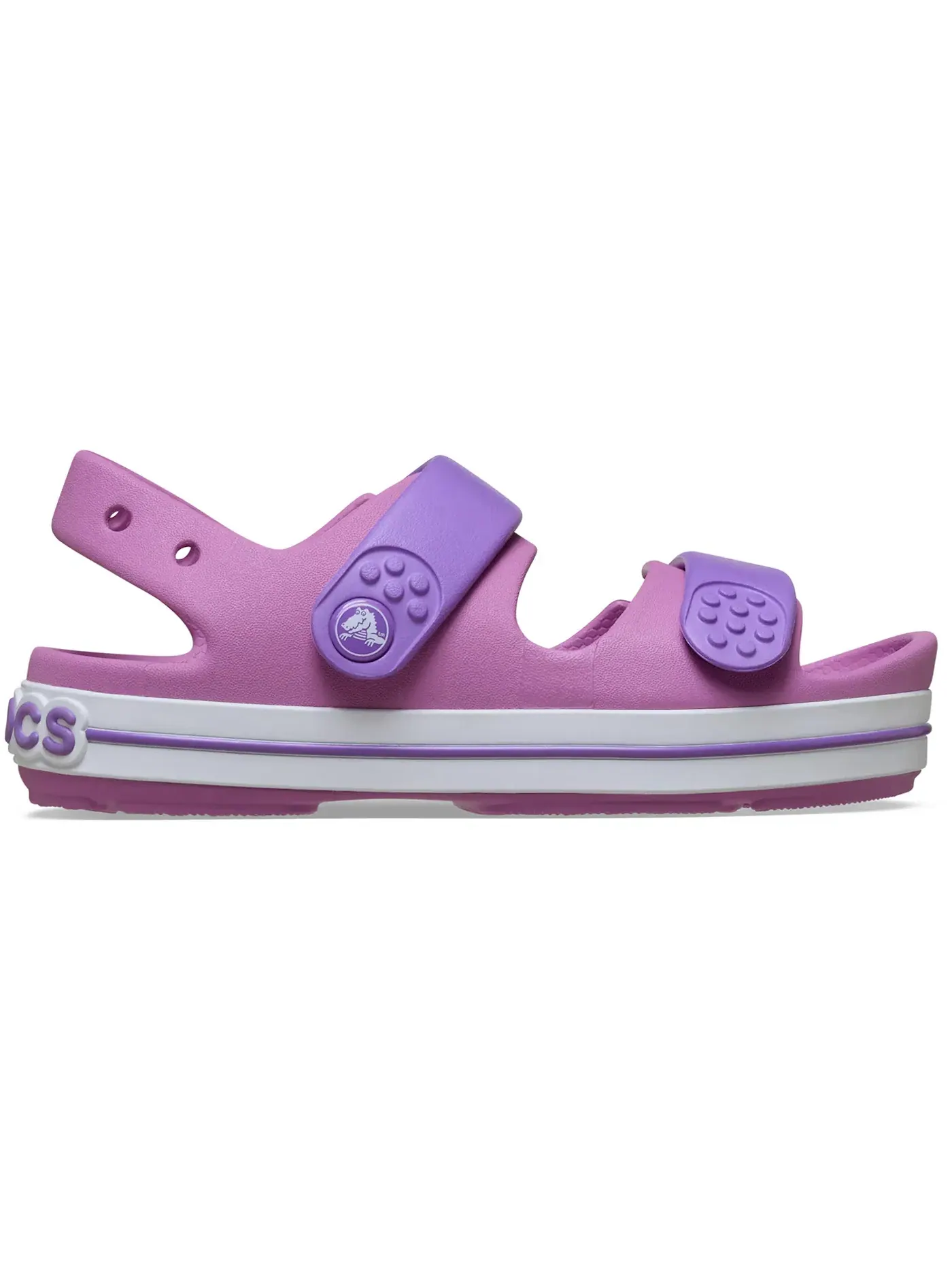 Детские сандалии с принтом Crocs Crocband Cruiser Sandal Crocs — изображение 1 из 1, пузырьковый