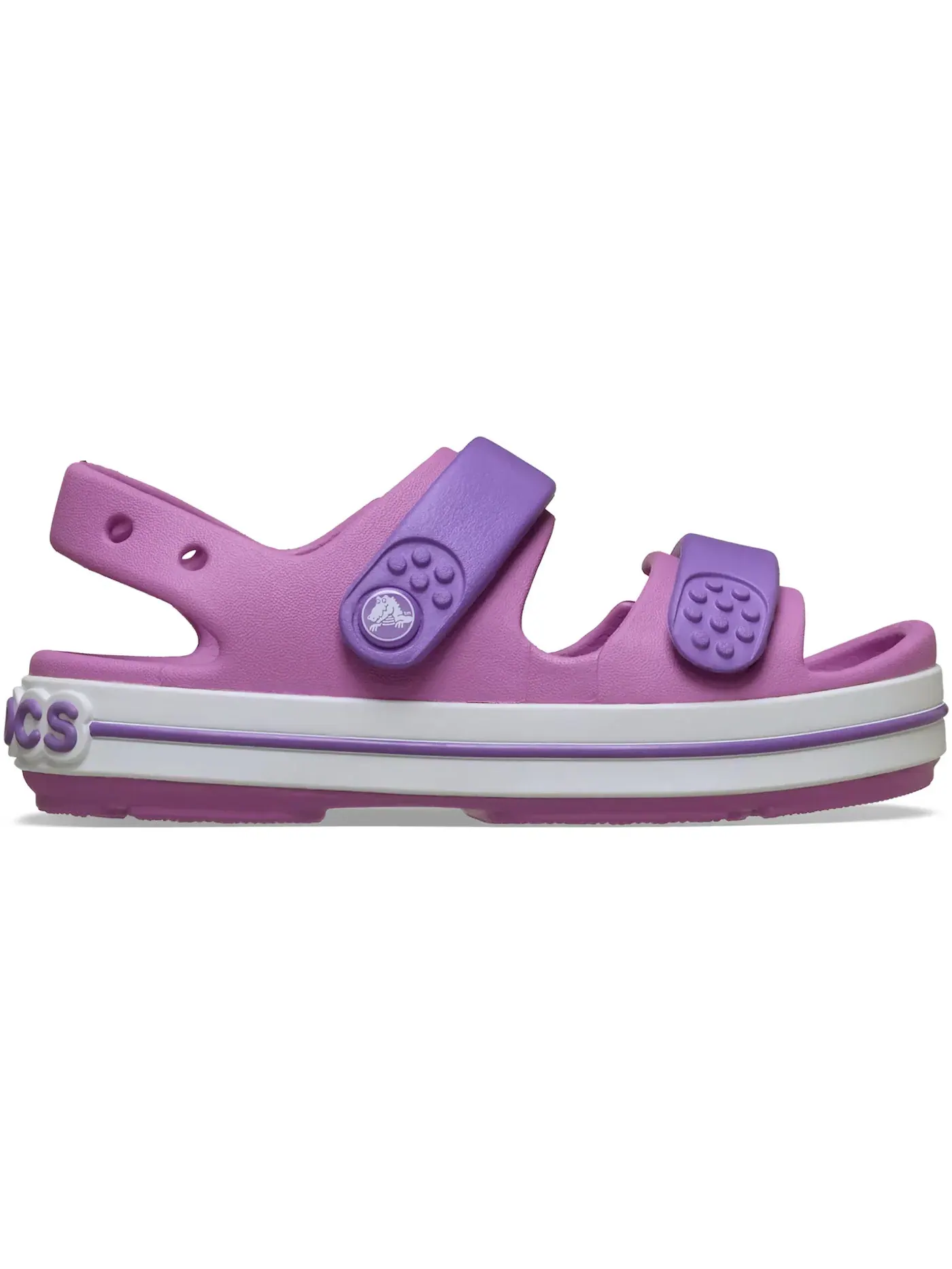 Детские сандалии-слайды с ремешком Crocs Crocband Cruiser Sandal — изображение 1 из 1, пузырьковый